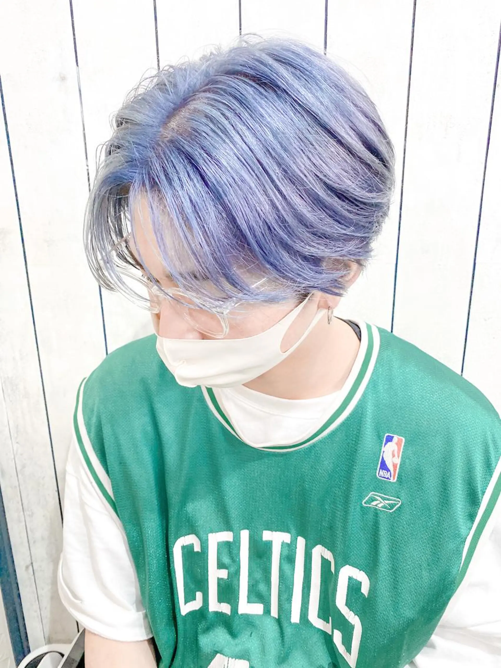 カラー メンズ ハイライト🌟/ ボブ/豊田のヘアスタイル