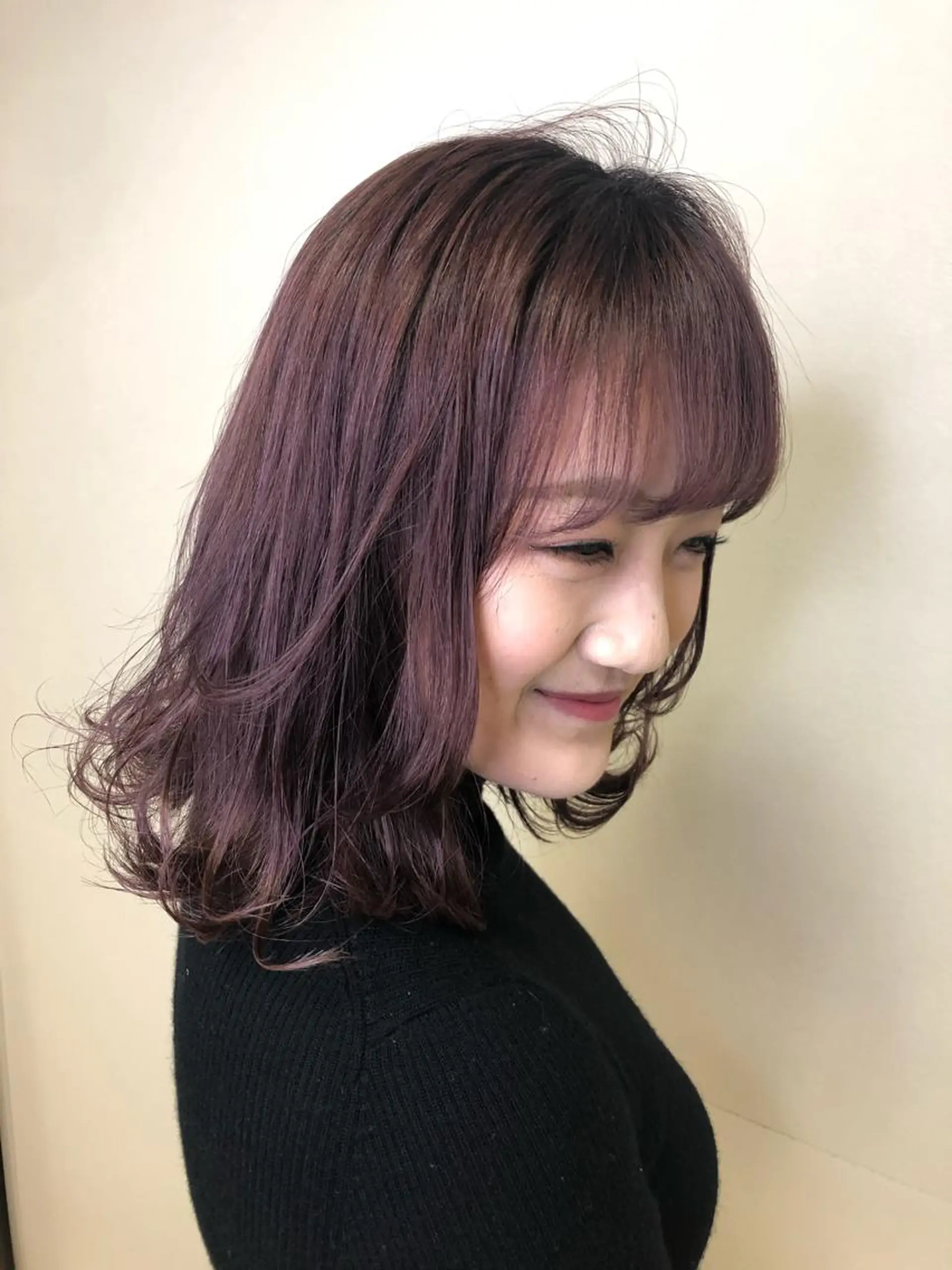 セミロング カラー パーマ ヘアアレンジ enurk店 🍋 M I K U  *のその他イメージ