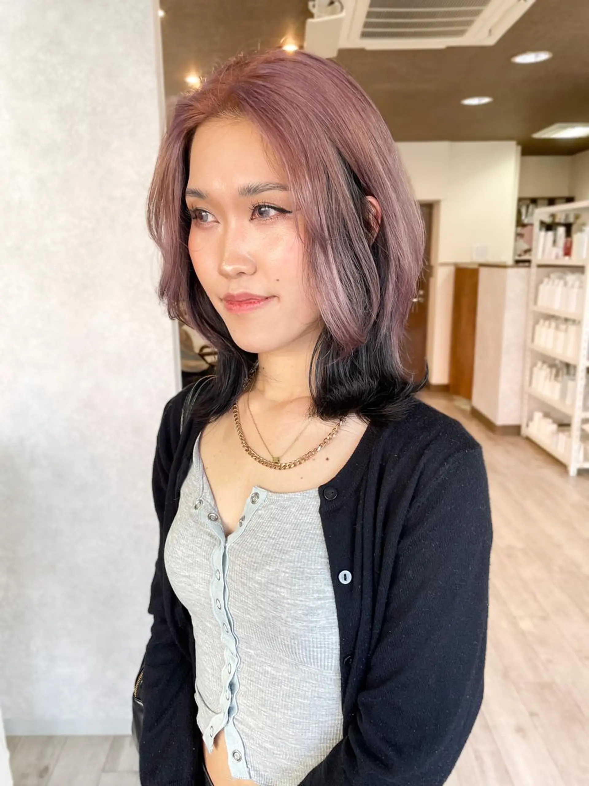 ミディアム カラー 🫧ヒシダアキ taboo.i🫧のヘアスタイル