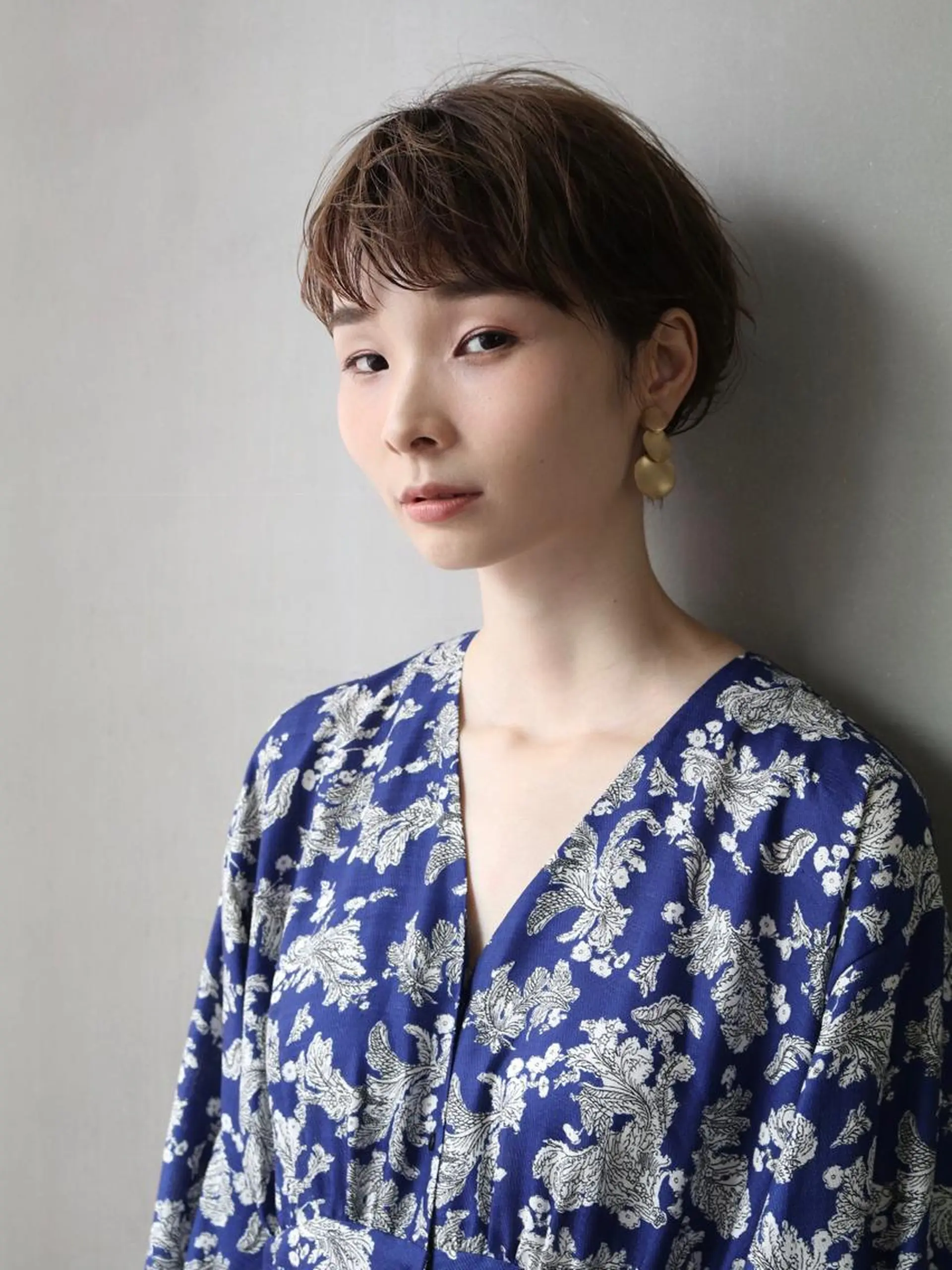 ショート カラー ショートヘア ウルフレイヤーカット /チヒロのヘアスタイル