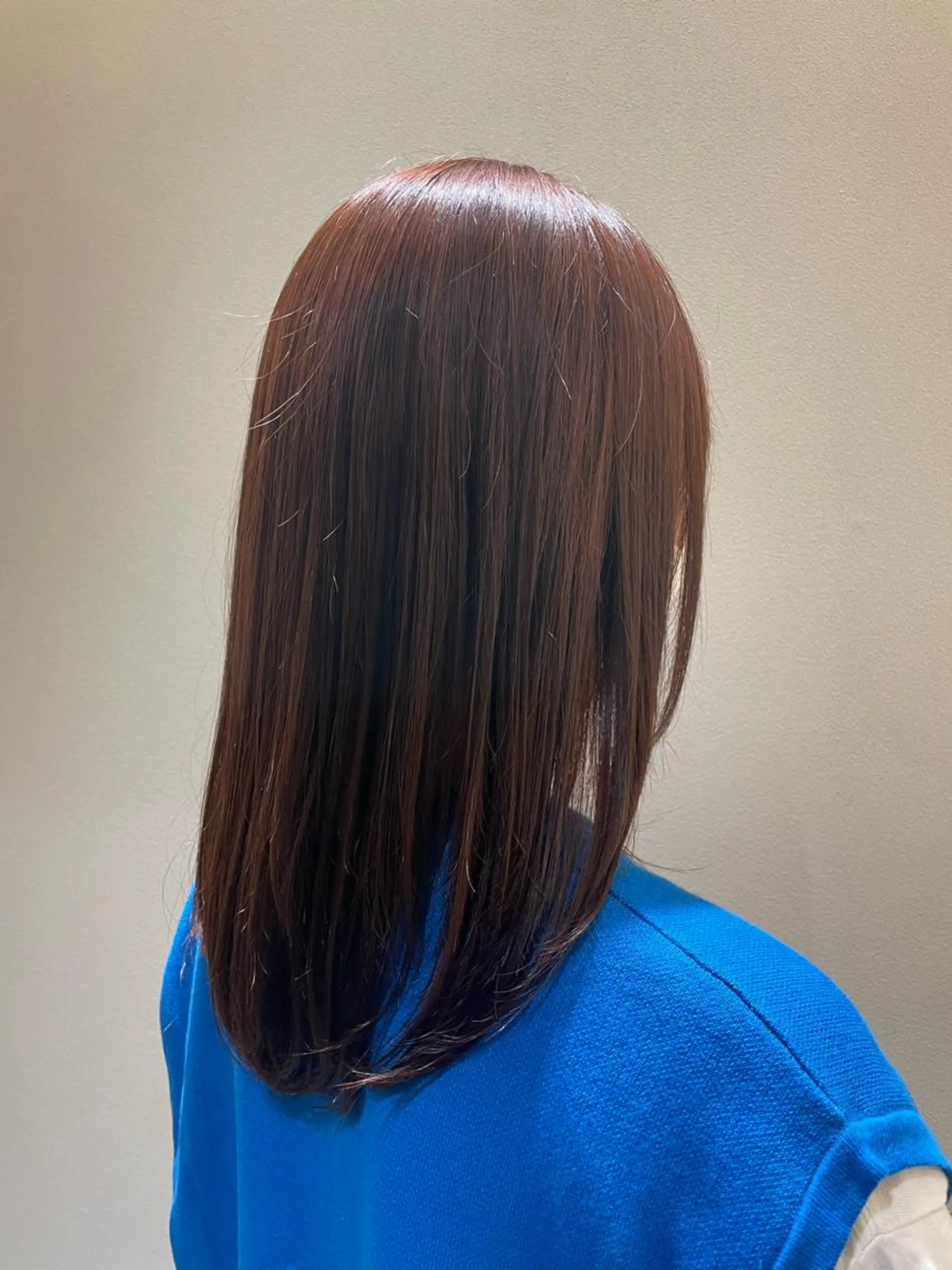 セミロング 骨格診断/似合わせ カットあさみななこのヘアスタイル