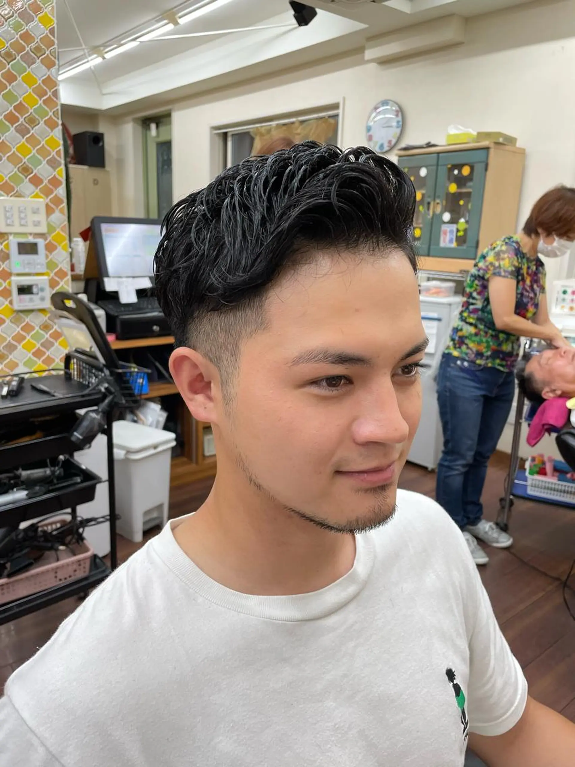 ショート メンズ メンズパーマ 赤司 泰樹のヘアスタイル
