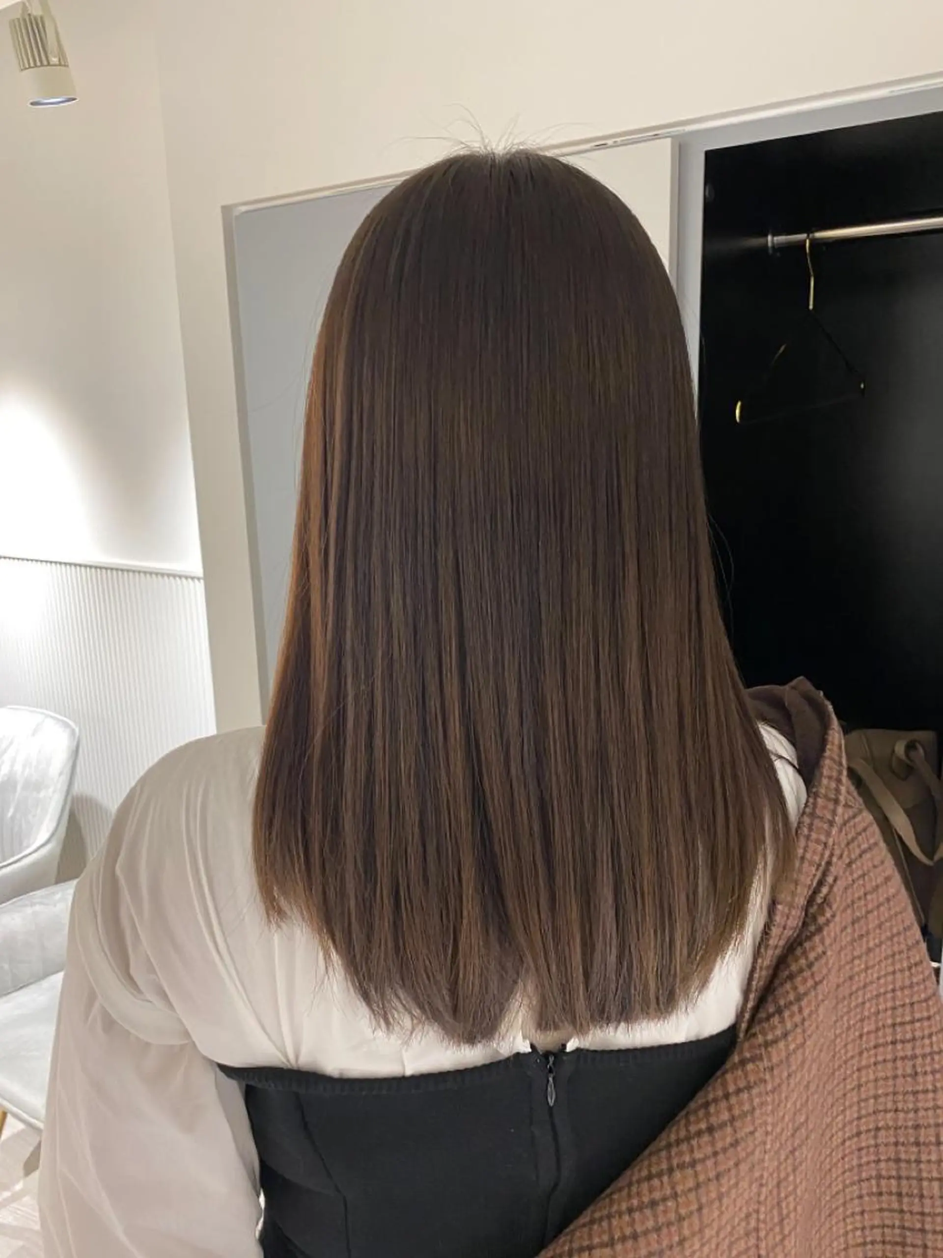 セミロング トリートメント 宮田海聖 ナチュラル/美髪のヘアスタイル