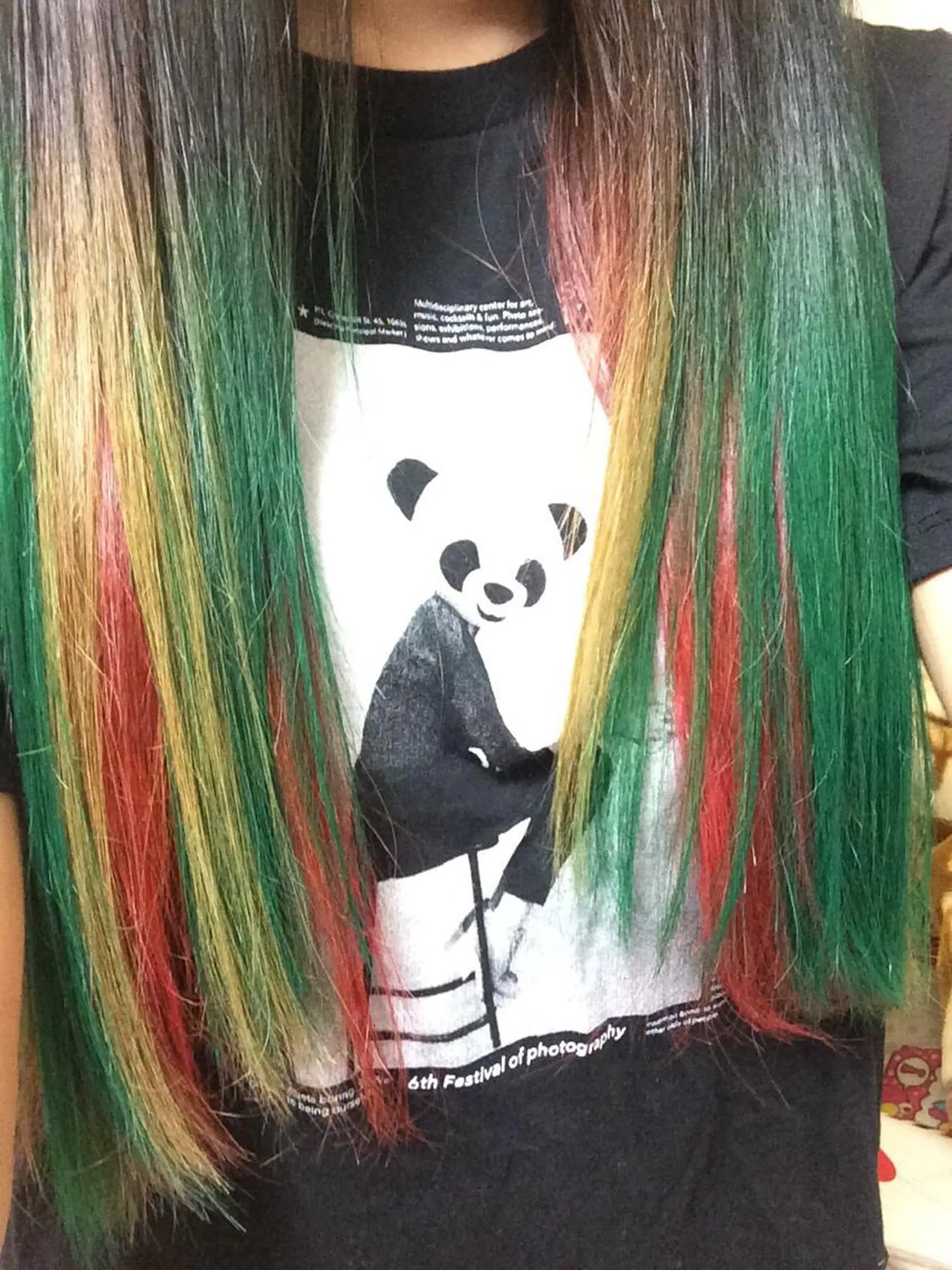 ロング カラー ピンクカラー 🪼個性、雰囲気🪼 ⛈オカダ🎧のヘアスタイル