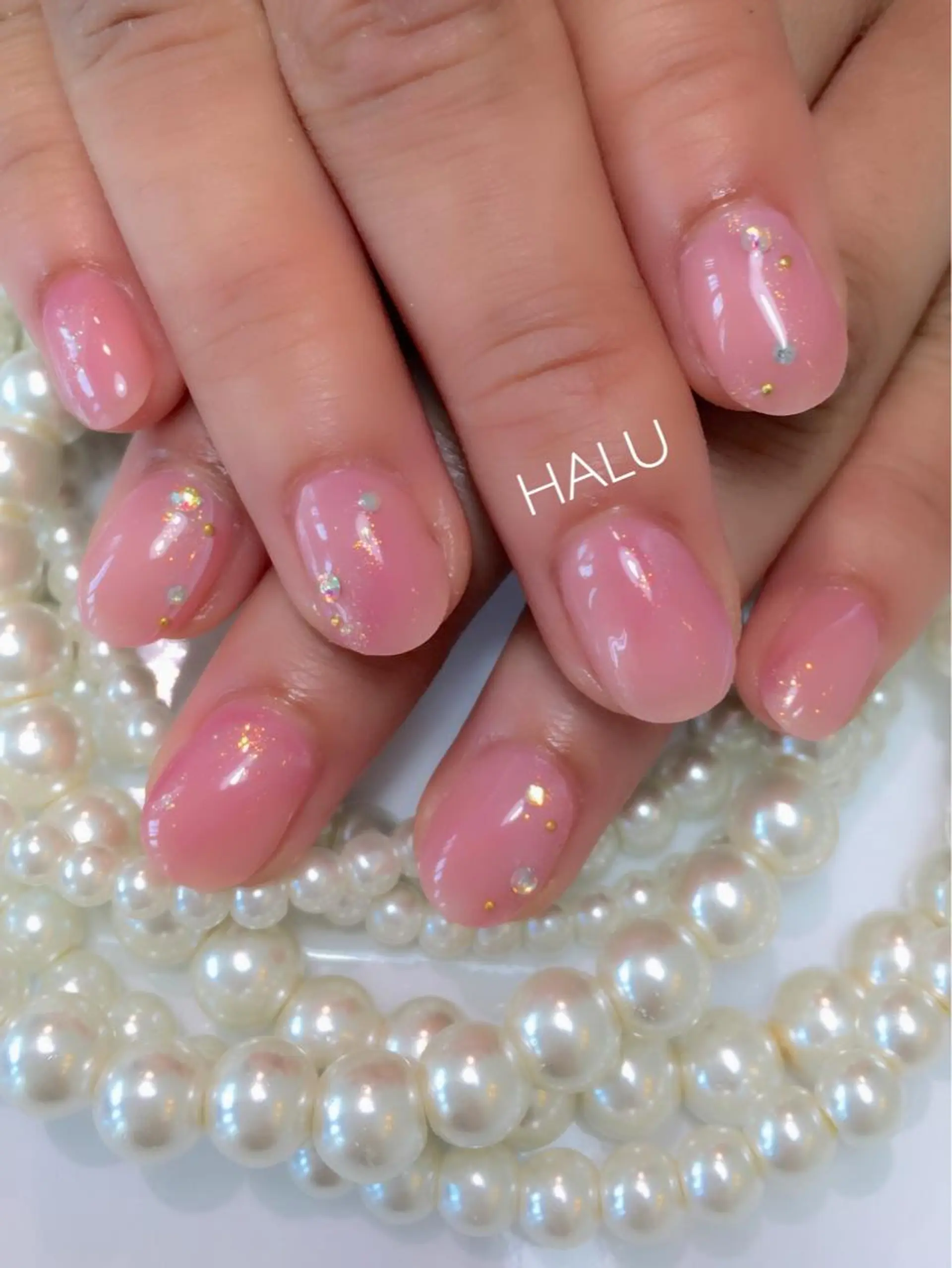 ネイル ニュアンスネイル HALU ハルのネイルデザイン
