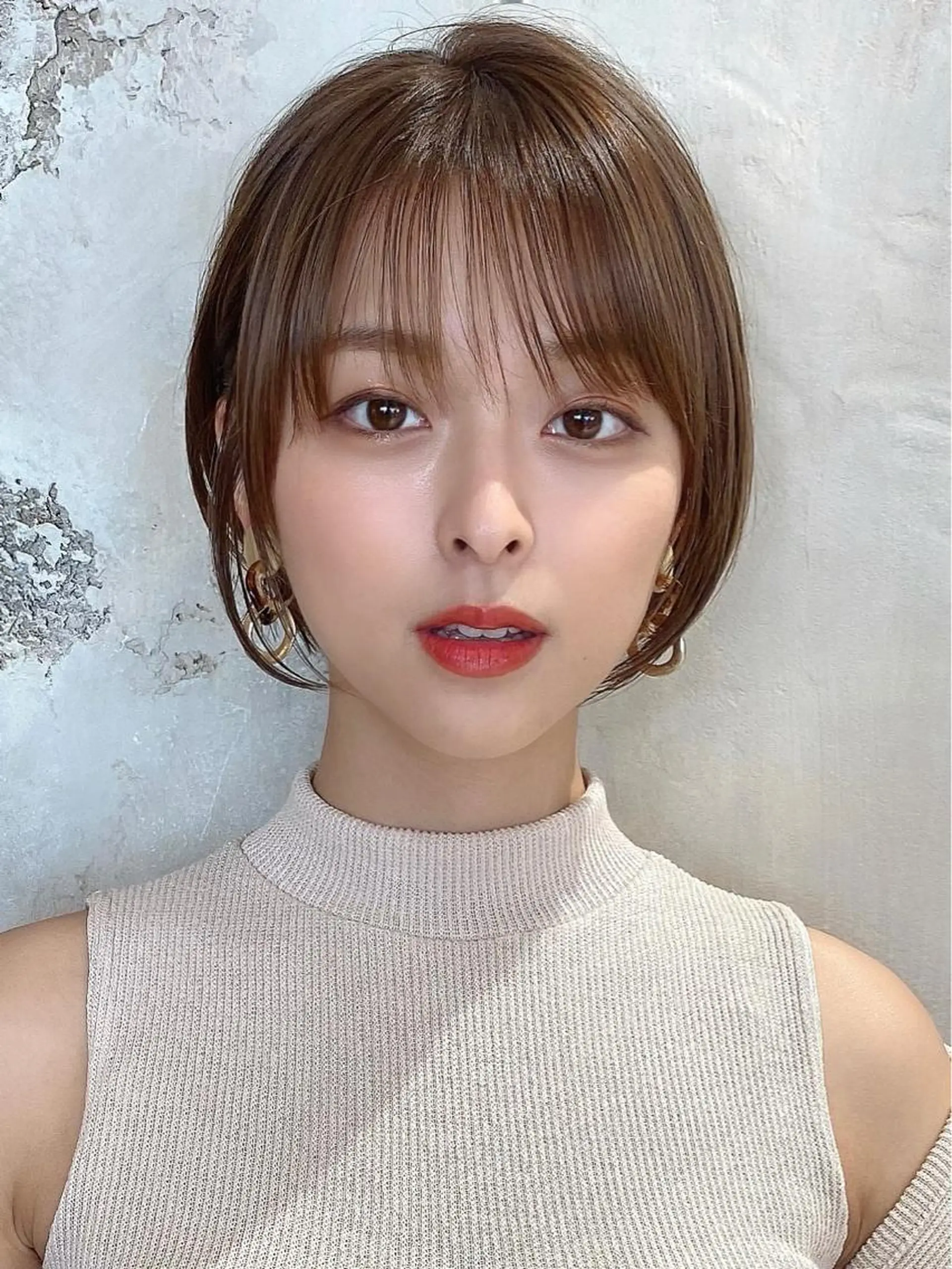 ショート ショートボブ ボブ ショートヘア On所属・新宿　ショート・ボブ カットモデル募集のヘアスタイル