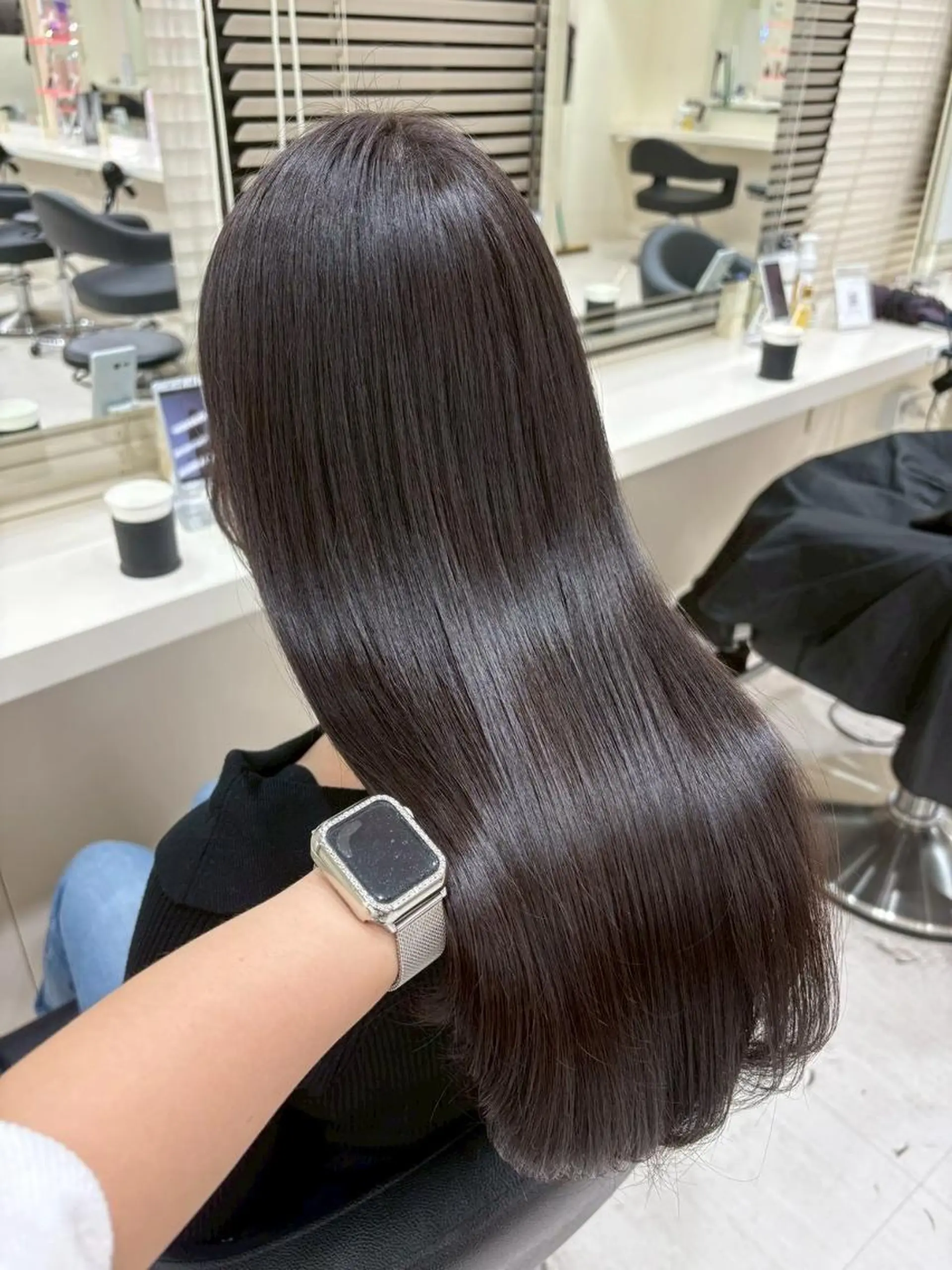 カラー *銀座アカデミー🤍 トレンドヘアモデルのヘアスタイル