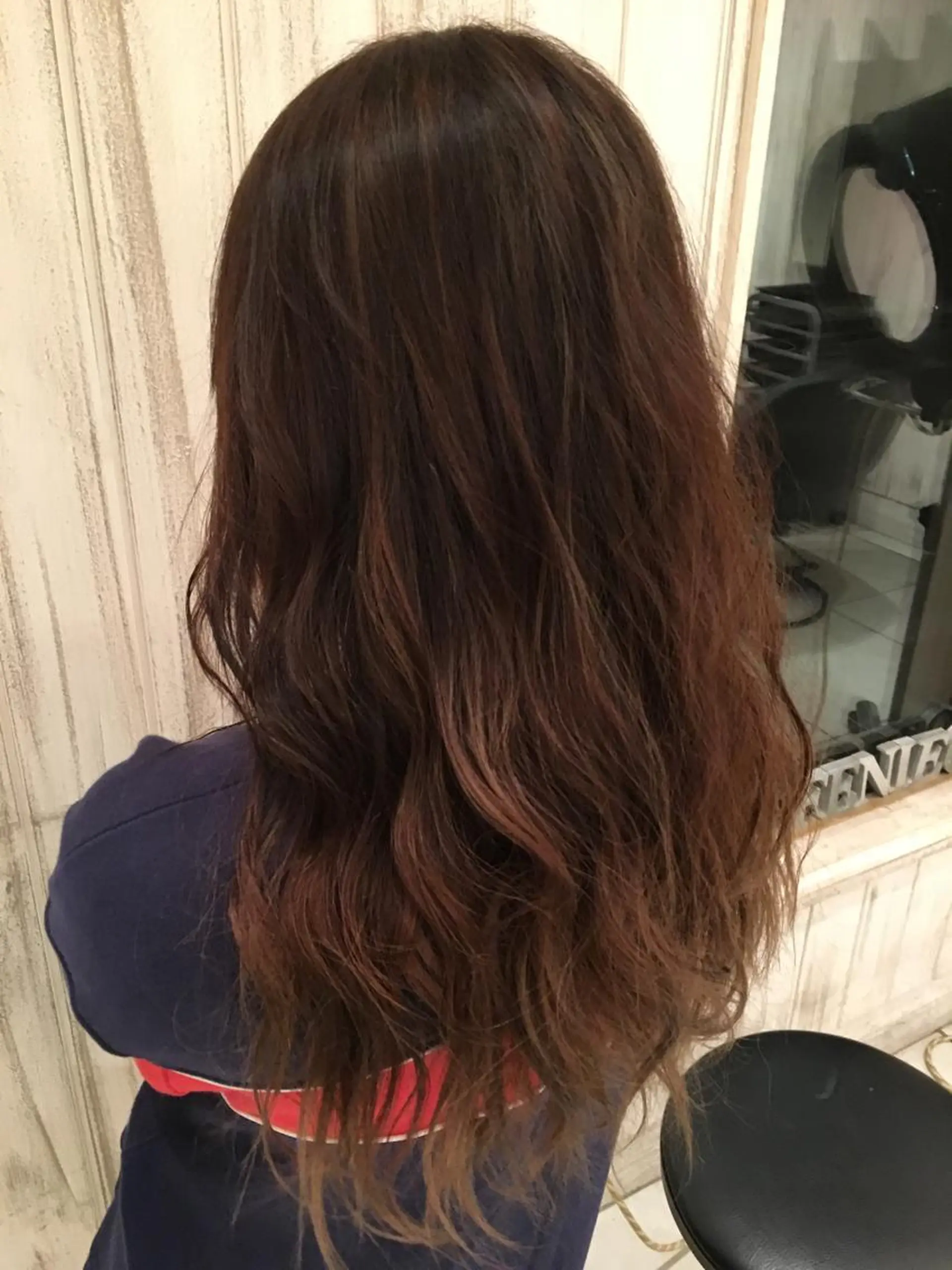 ロング カラー グラデーションカラー グレージュ ハイライトカラー ハイライト 永井大樹✨ 透明感カラー✨のヘアスタイル