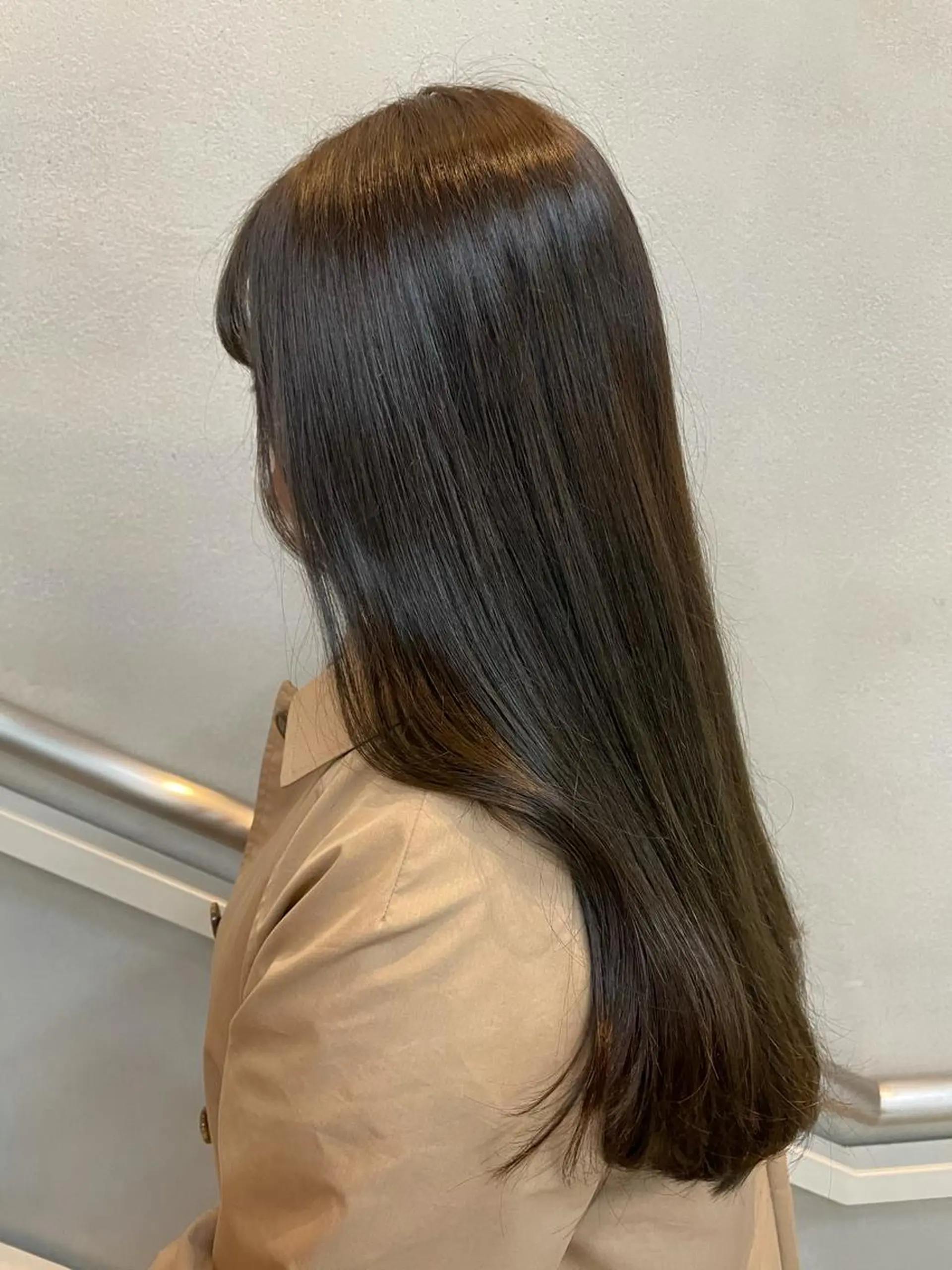 ロング カラー ベージュカラー オリーブベージュ 沖縄/ヘアアレンジ /ナカノのヘアスタイル