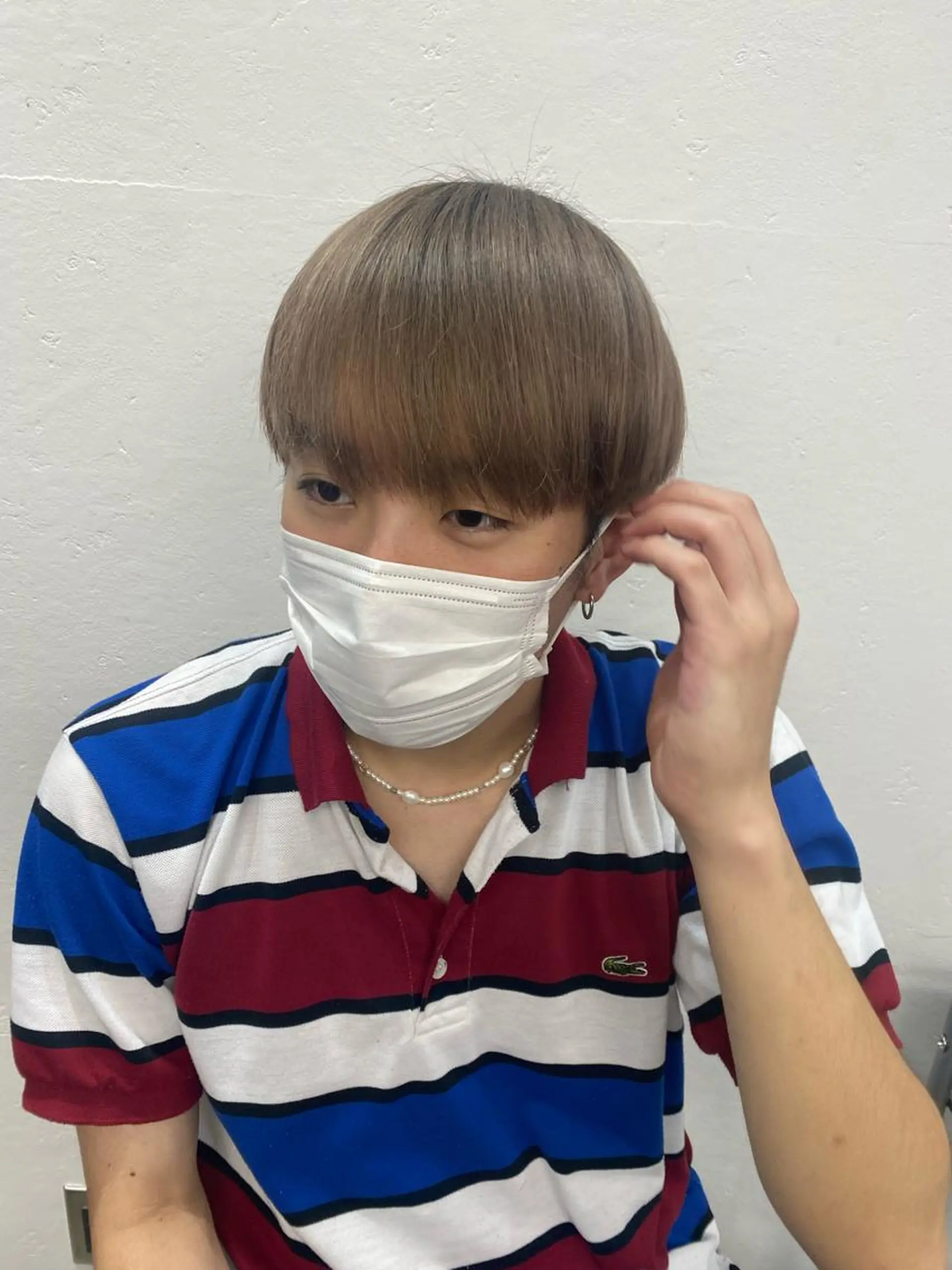 カラー メンズ 竹内 柚子のヘアスタイル