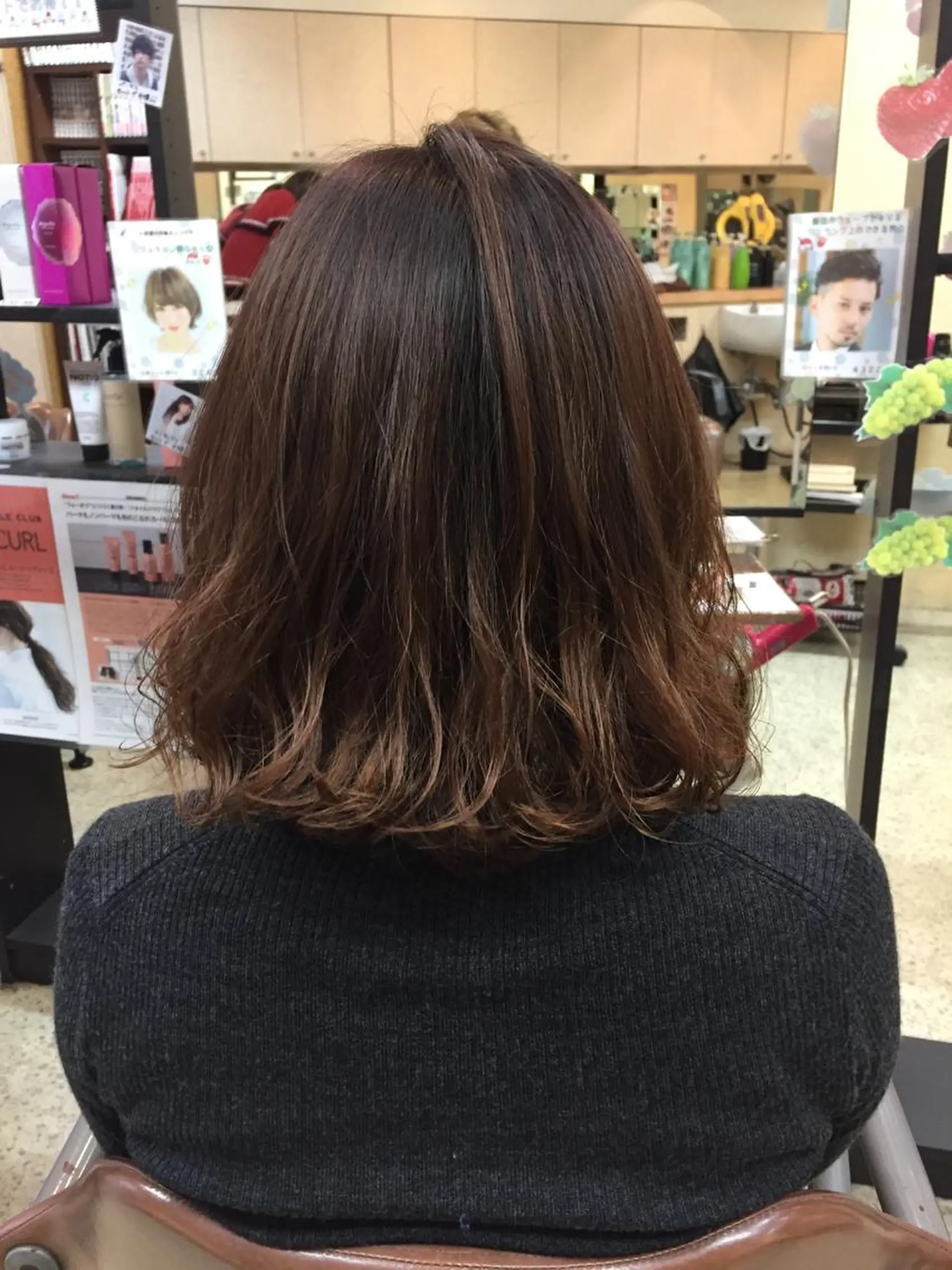 ショート カラー パーマ Kosuge Takafumiのヘアスタイル