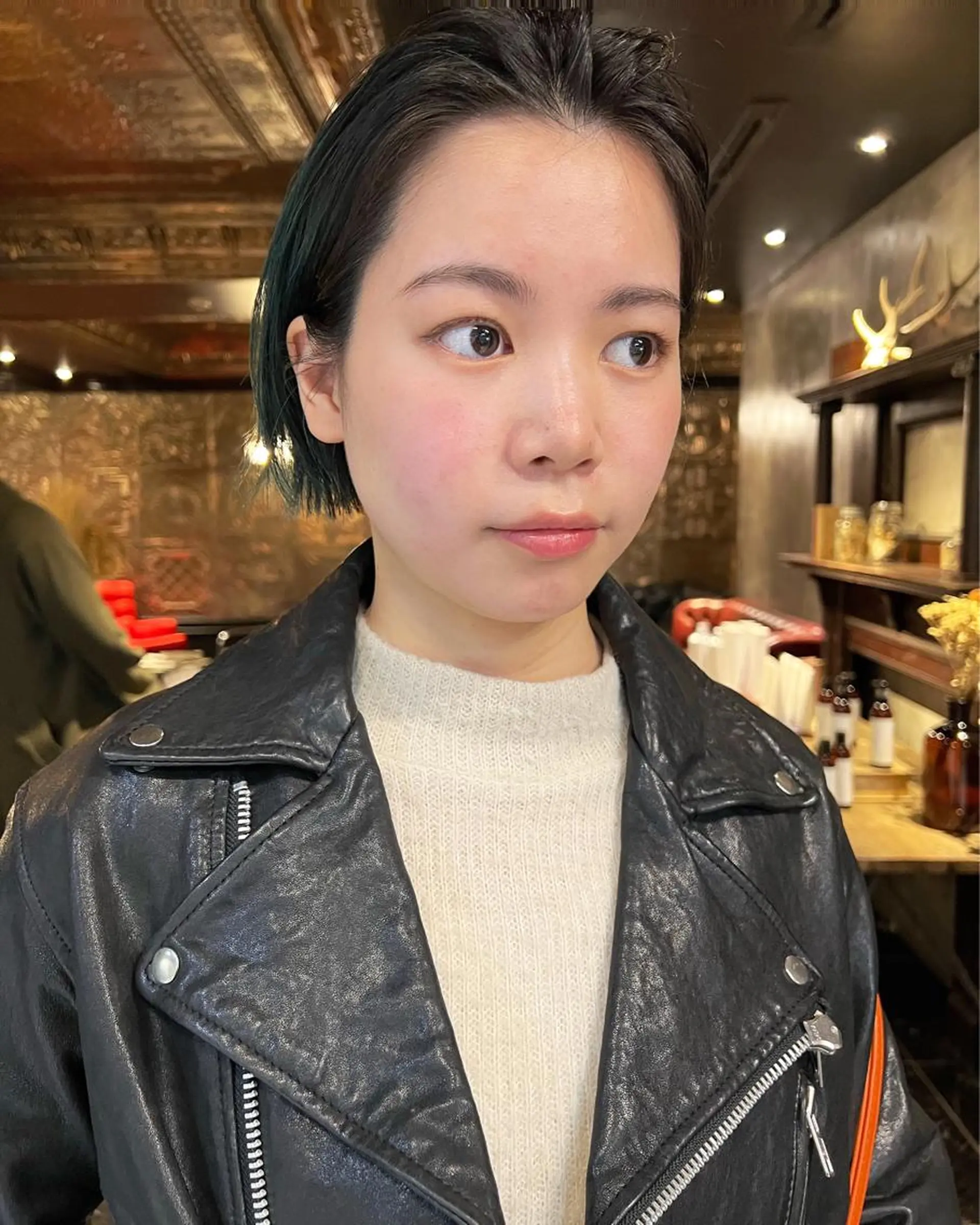 ショート カラー 圧倒的デザイン力 店長🎨RENAのヘアスタイル