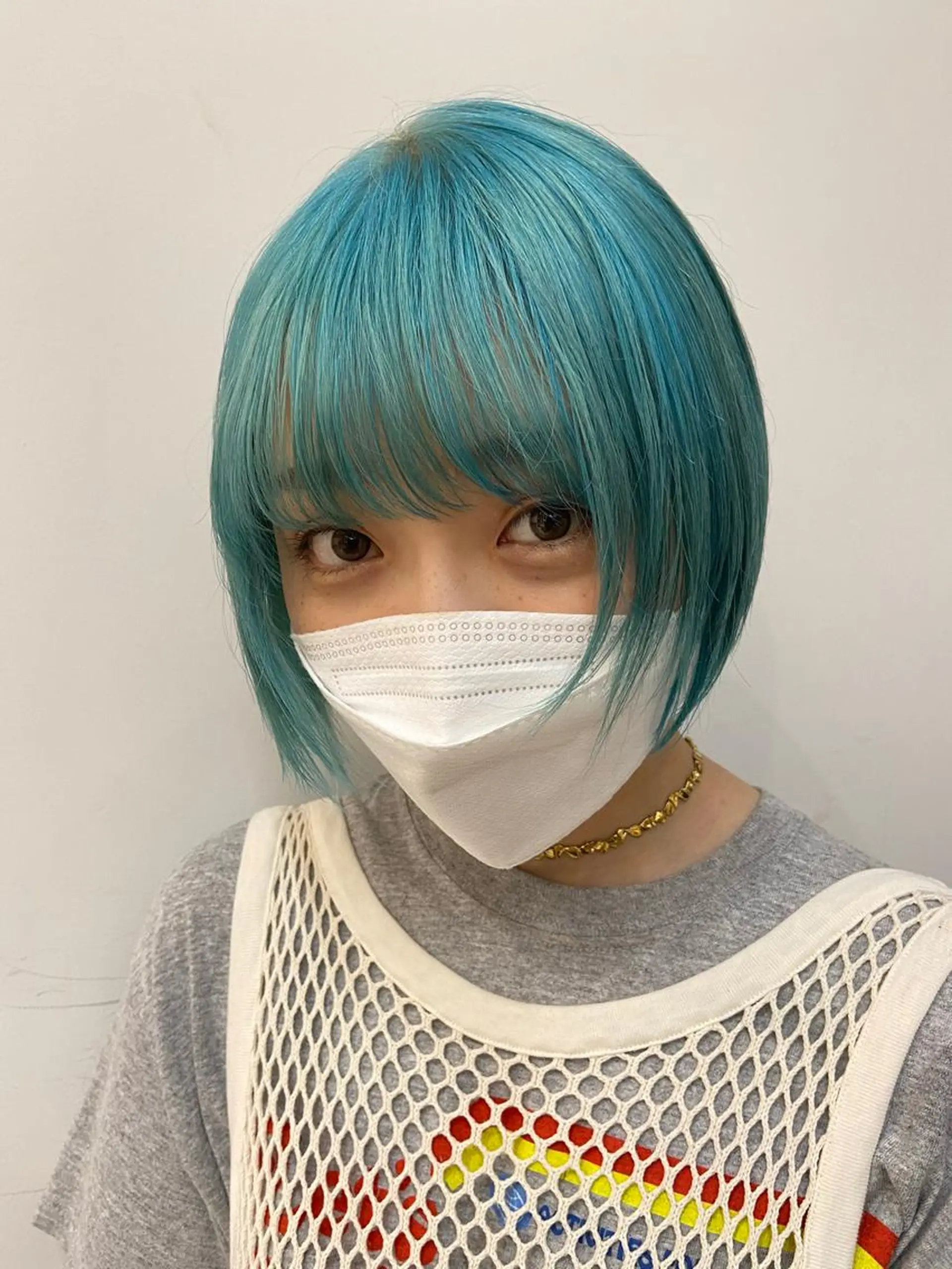 ショート ヘアカラー 🌿自然なハイトーン 竹本悠太郎のヘアスタイル