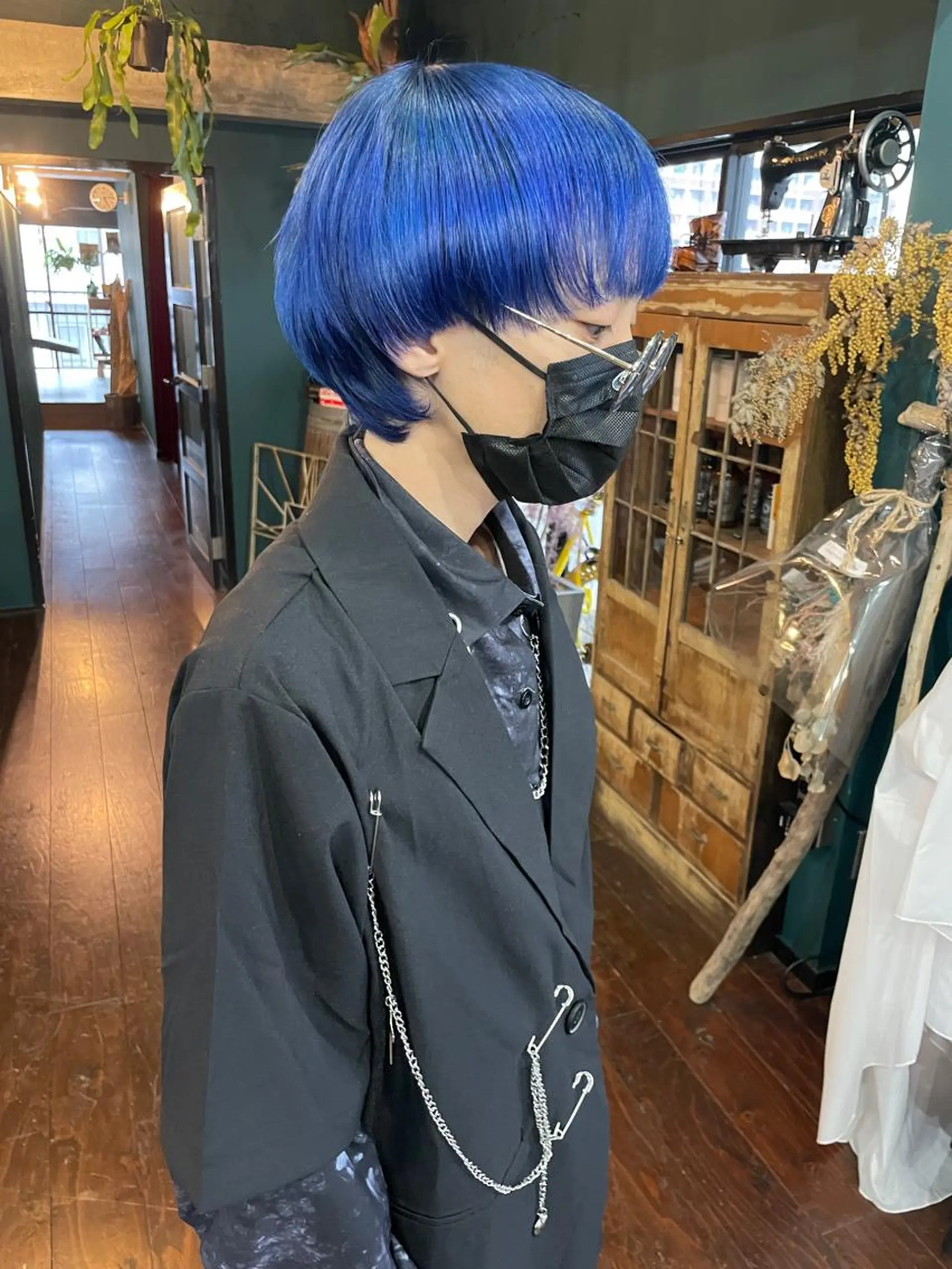 メンズ マッシュウルフ マッシュ メンズウルフカット ウルフカット vivre libreのヘアスタイル