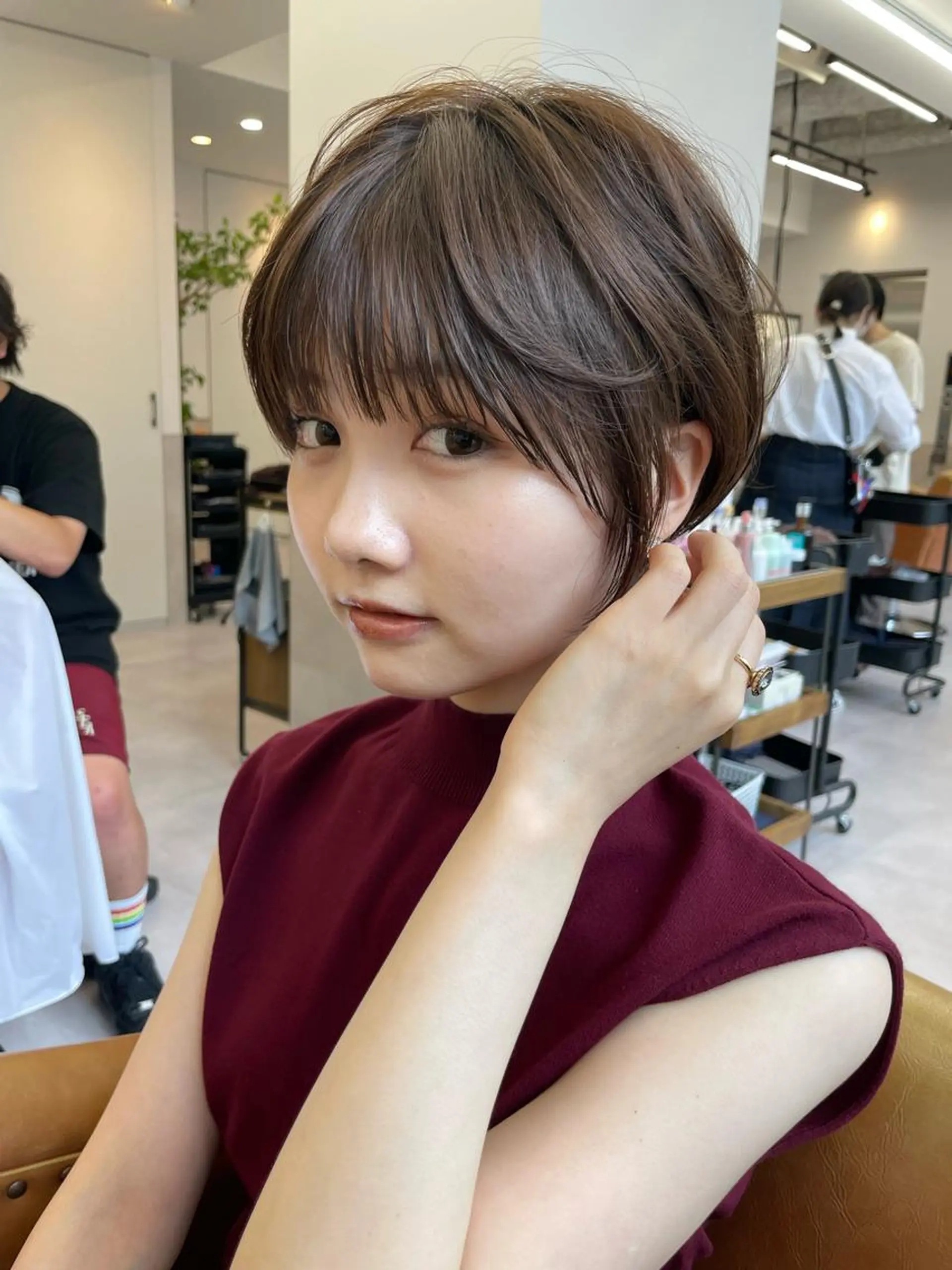 ショート 期間限定 カット　りょうのヘアスタイル