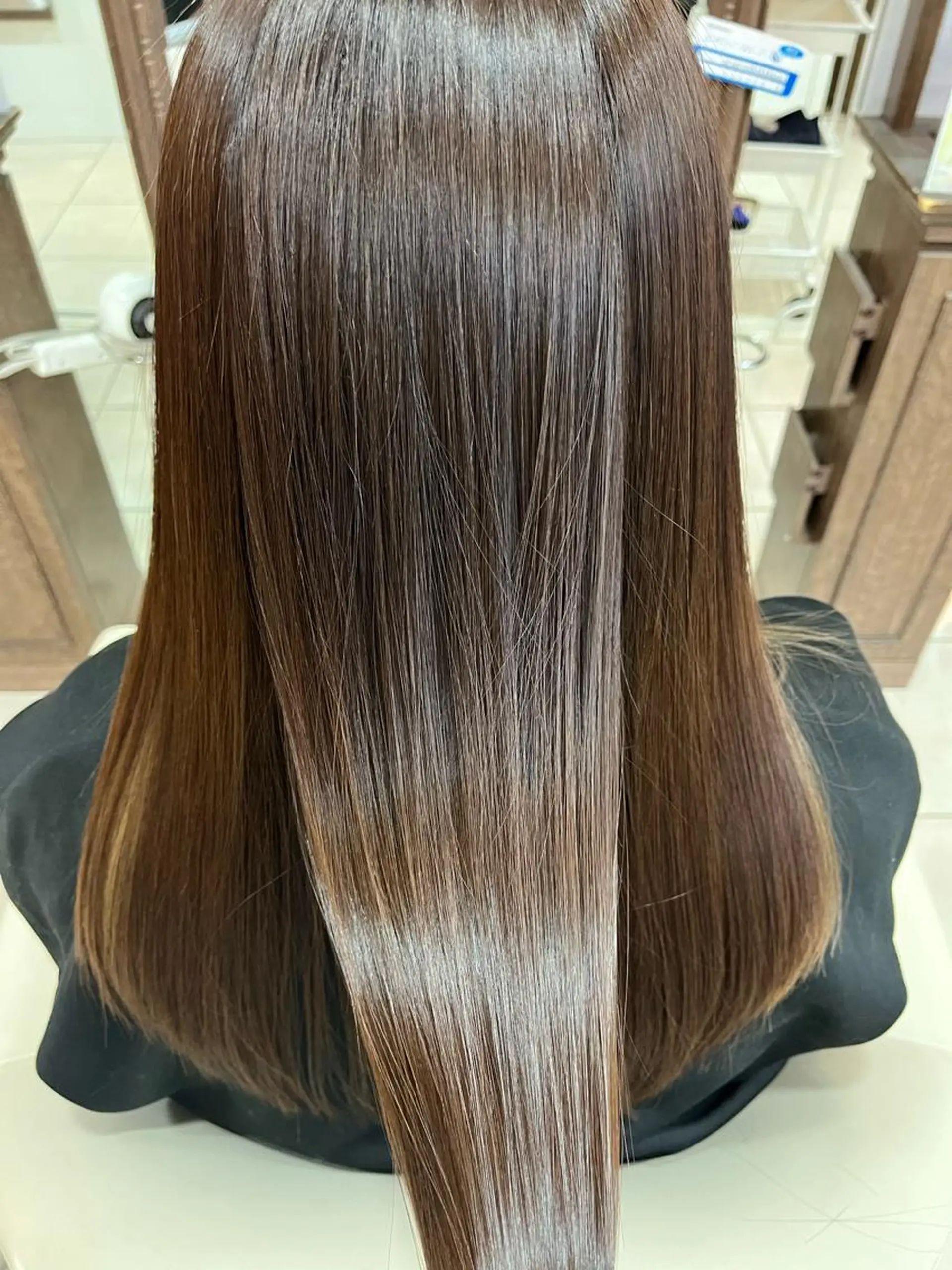 ロング カラー ショートボブ ブリーチ イヤリングカラー ハイライトカラー イルミナカラー カット 縮毛矯正 トリートメント 《大人気髪質改善》 プログレス国分寺店のヘアスタイル