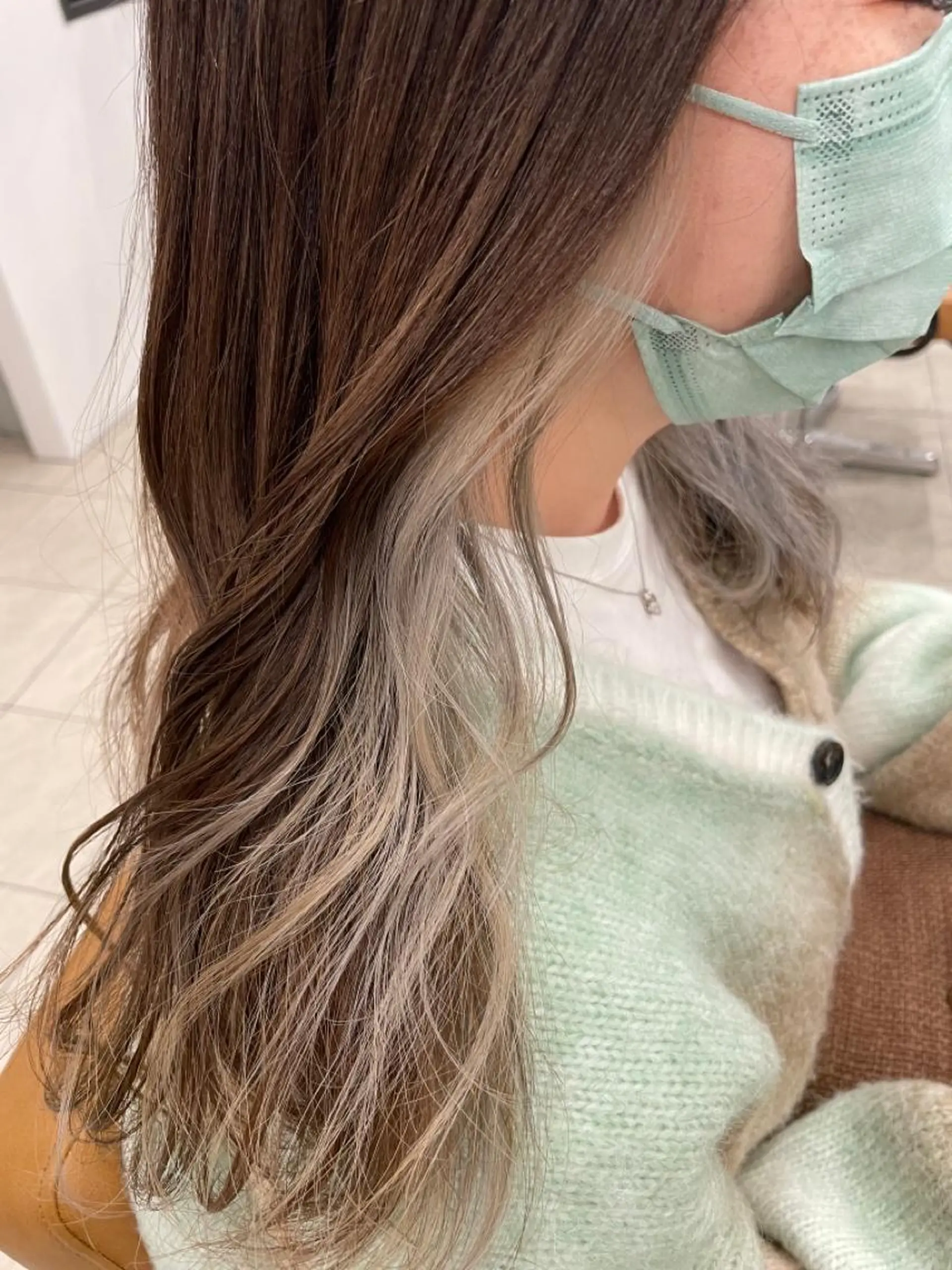 カラー メンズカットグラデー ションカラー/ケイゴのヘアスタイル