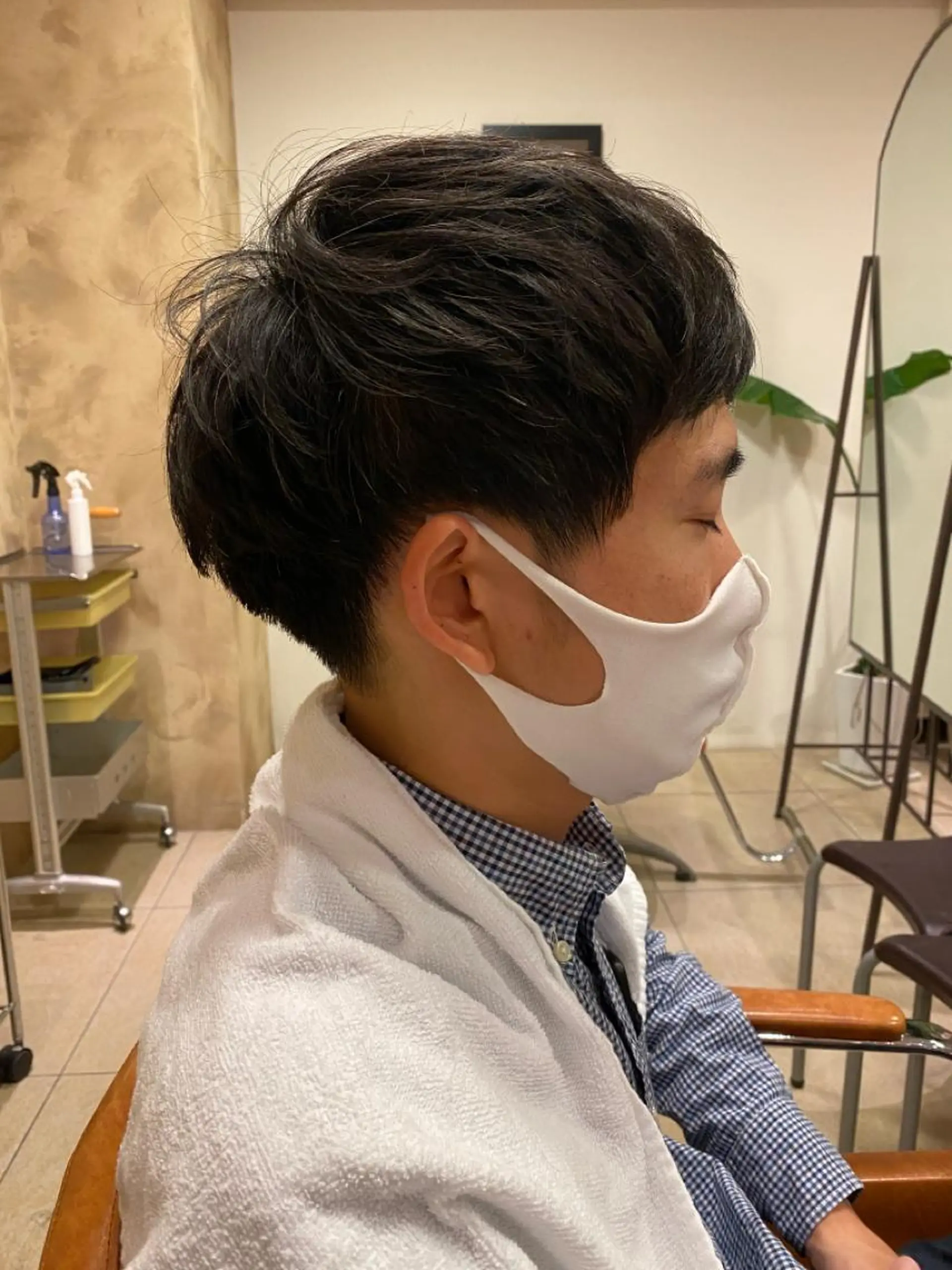 メンズ ツーブロック sakamoto sayaのヘアスタイル
