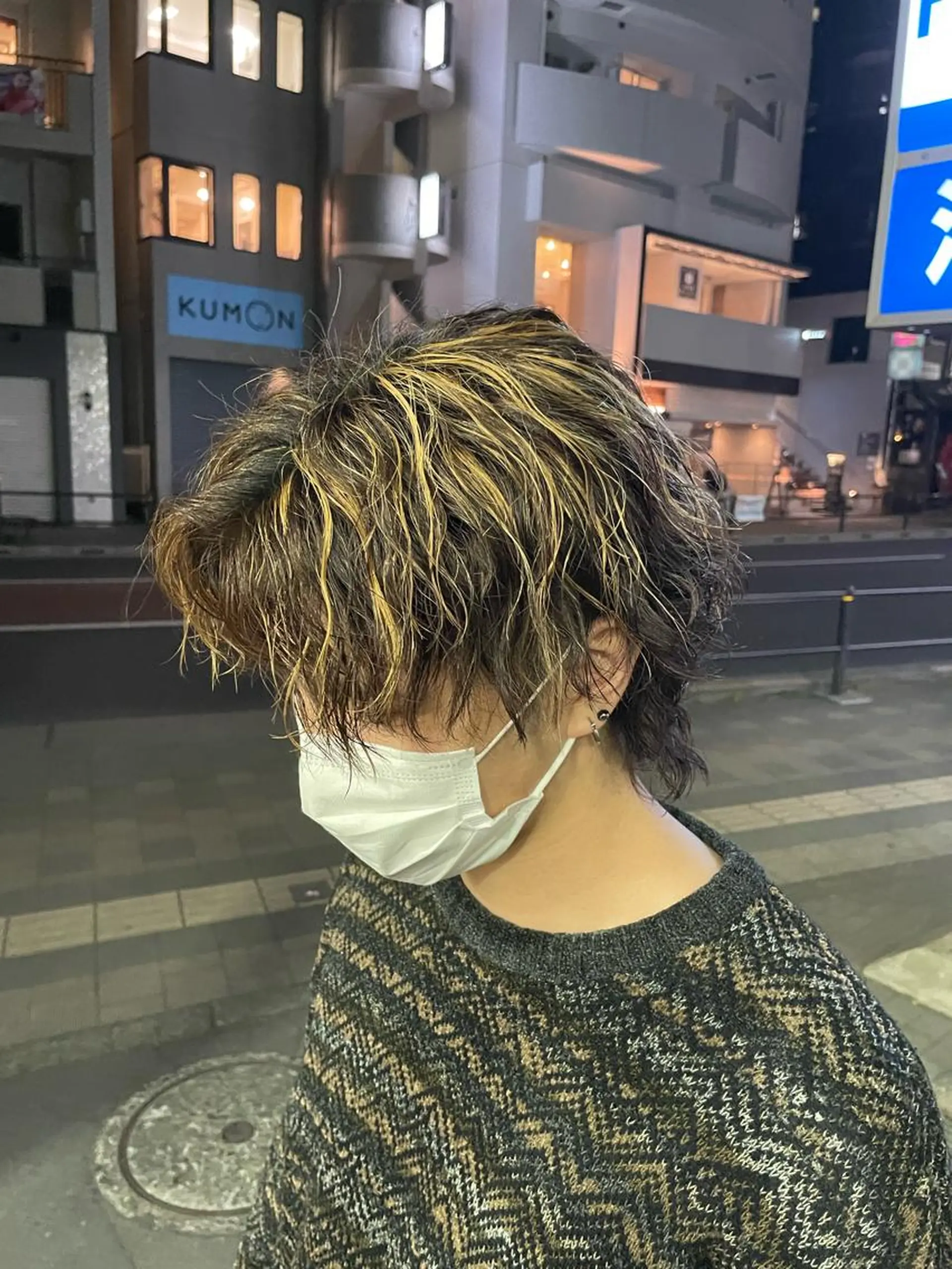 カラー パーマ メンズ メンズ特化/ メンズパーマ/ゲンのヘアスタイル