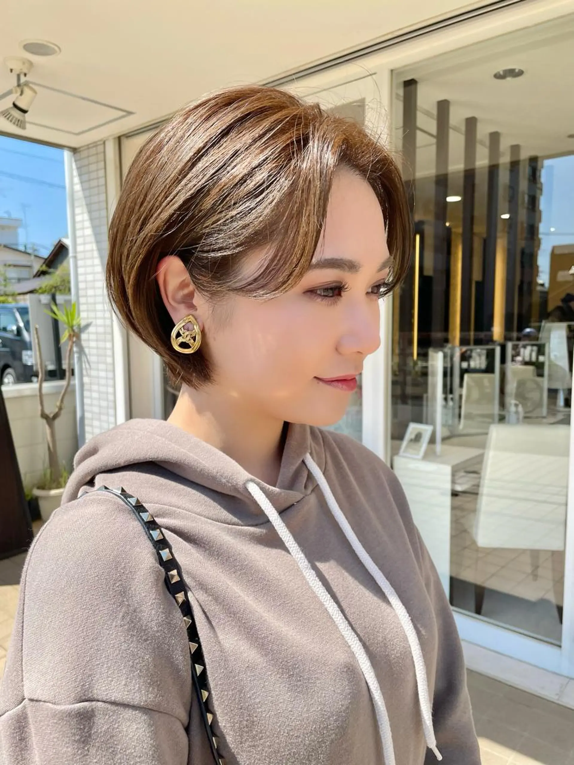 ショート カット ヘアカラー 武田 清久のヘアスタイル