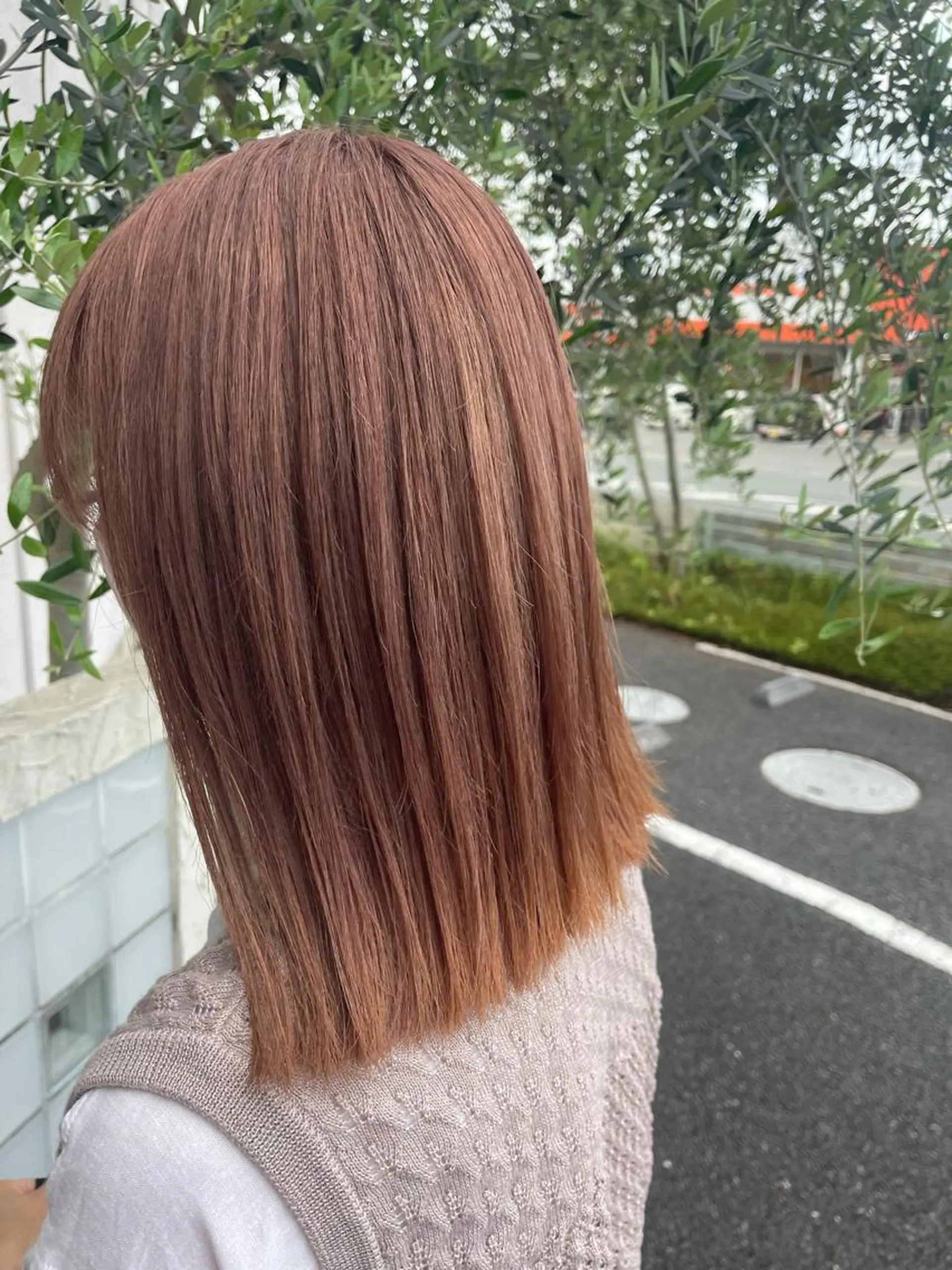 ミディアム 梶原 真帆のヘアスタイル