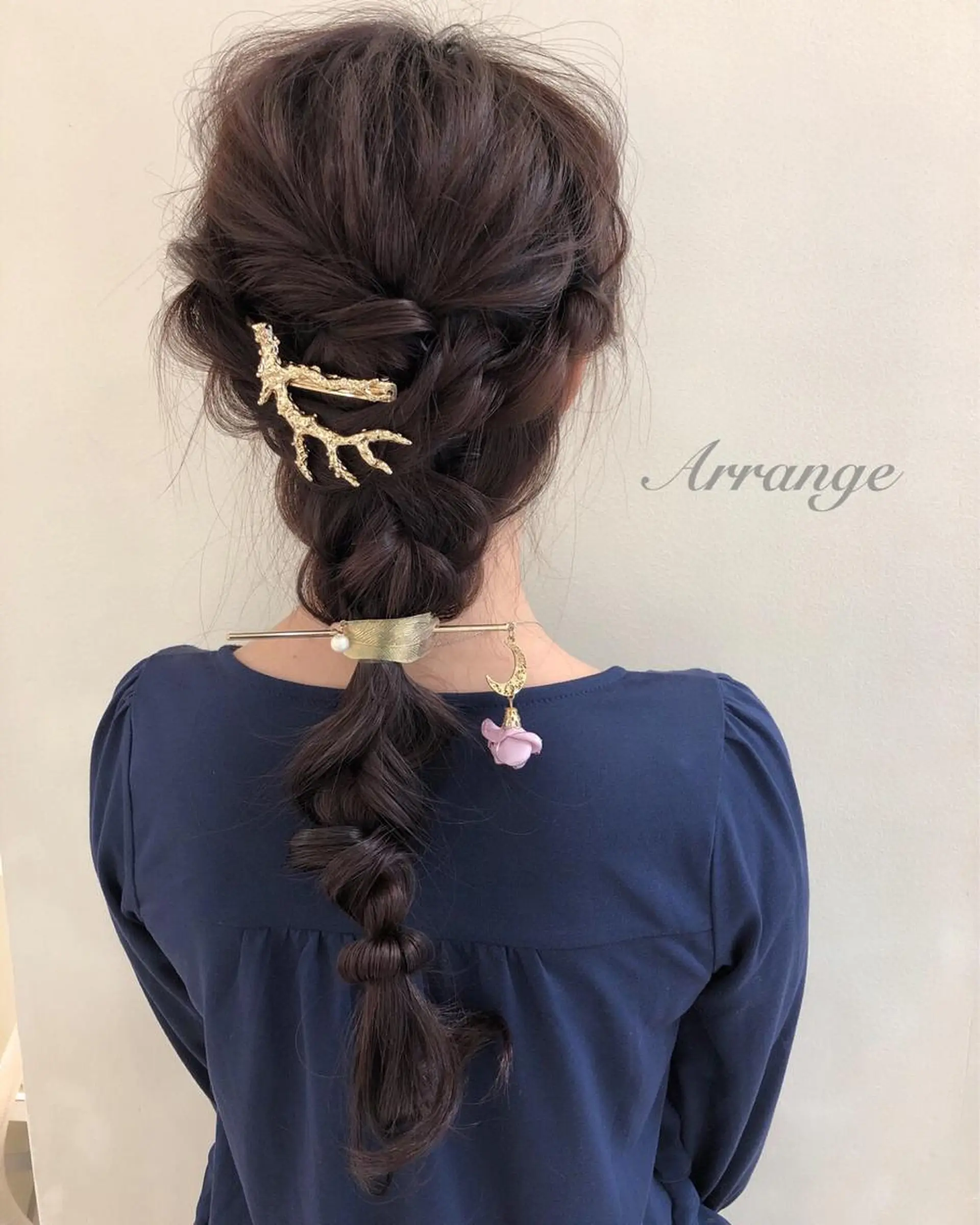 ロング ヘアアレンジ 柳澤 興輝のヘアスタイル