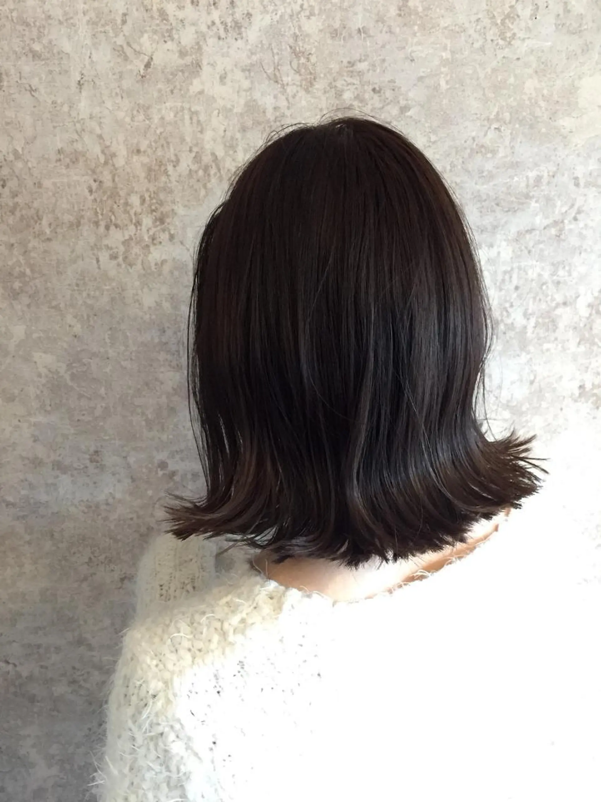 ミディアム カラー パーマ 小顔カット✨ 透明感カラー/村上のヘアスタイル