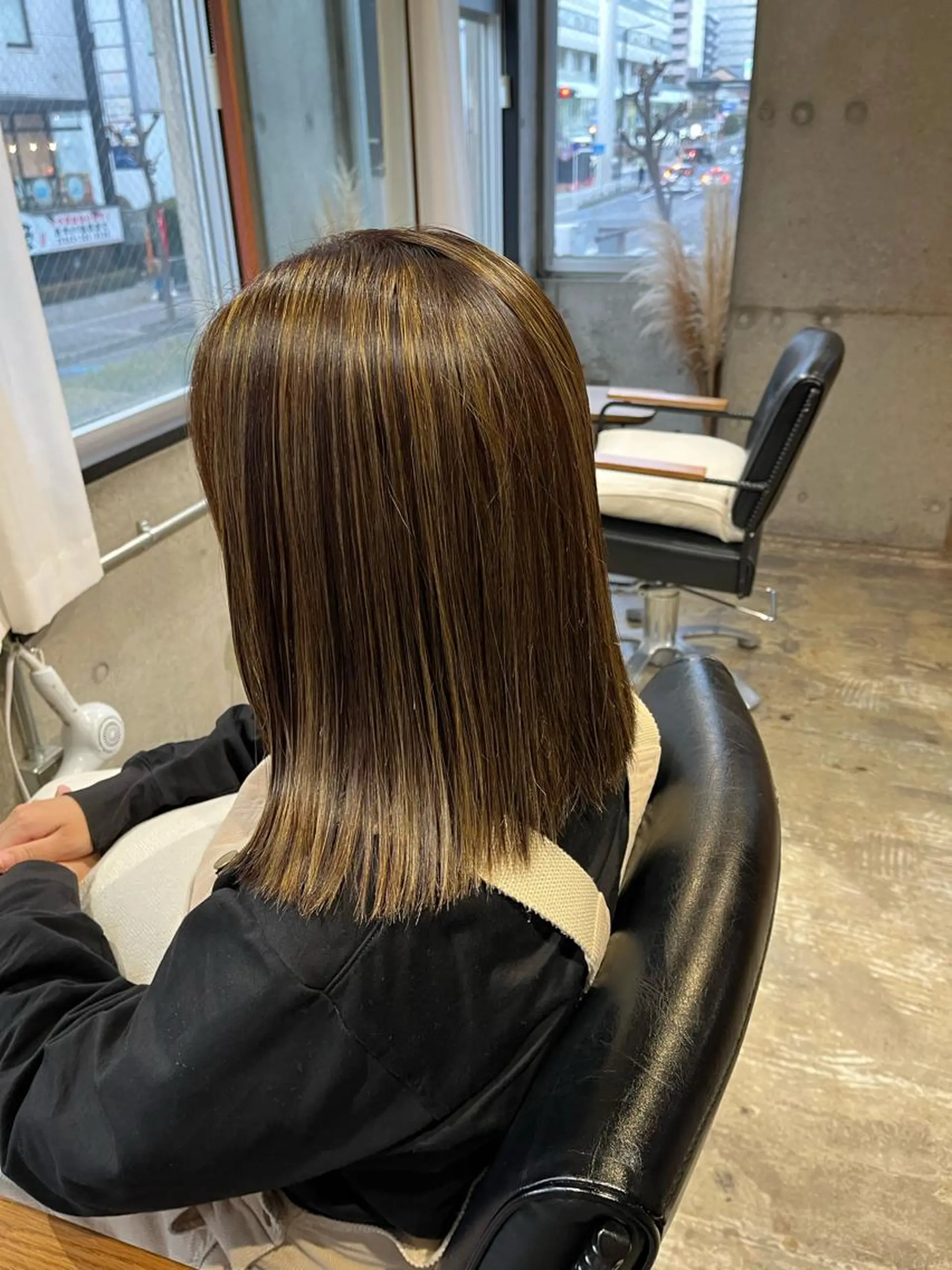 カラー china/ボブ /似合わせカラーのヘアスタイル