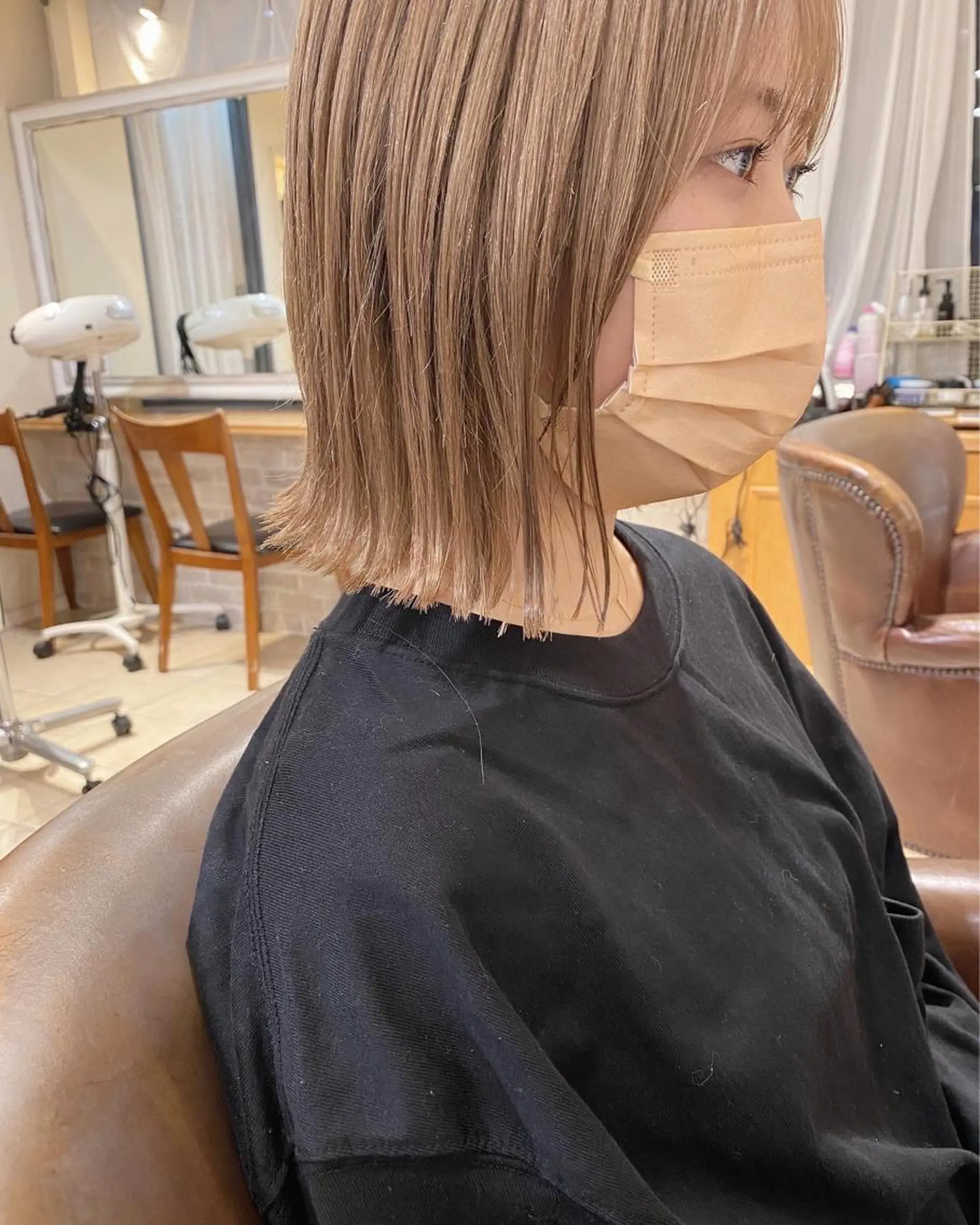 ショート ボブ カット トリートメント レイヤーカット✂️ 横浜No1♡下鳥翔子のヘアスタイル