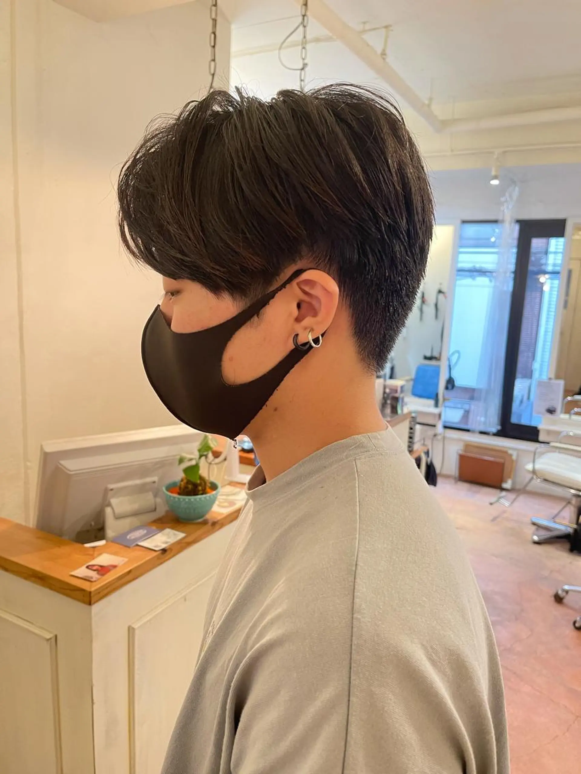 メンズ 韓国ヘア🇰🇷 有田裕也のヘアスタイル