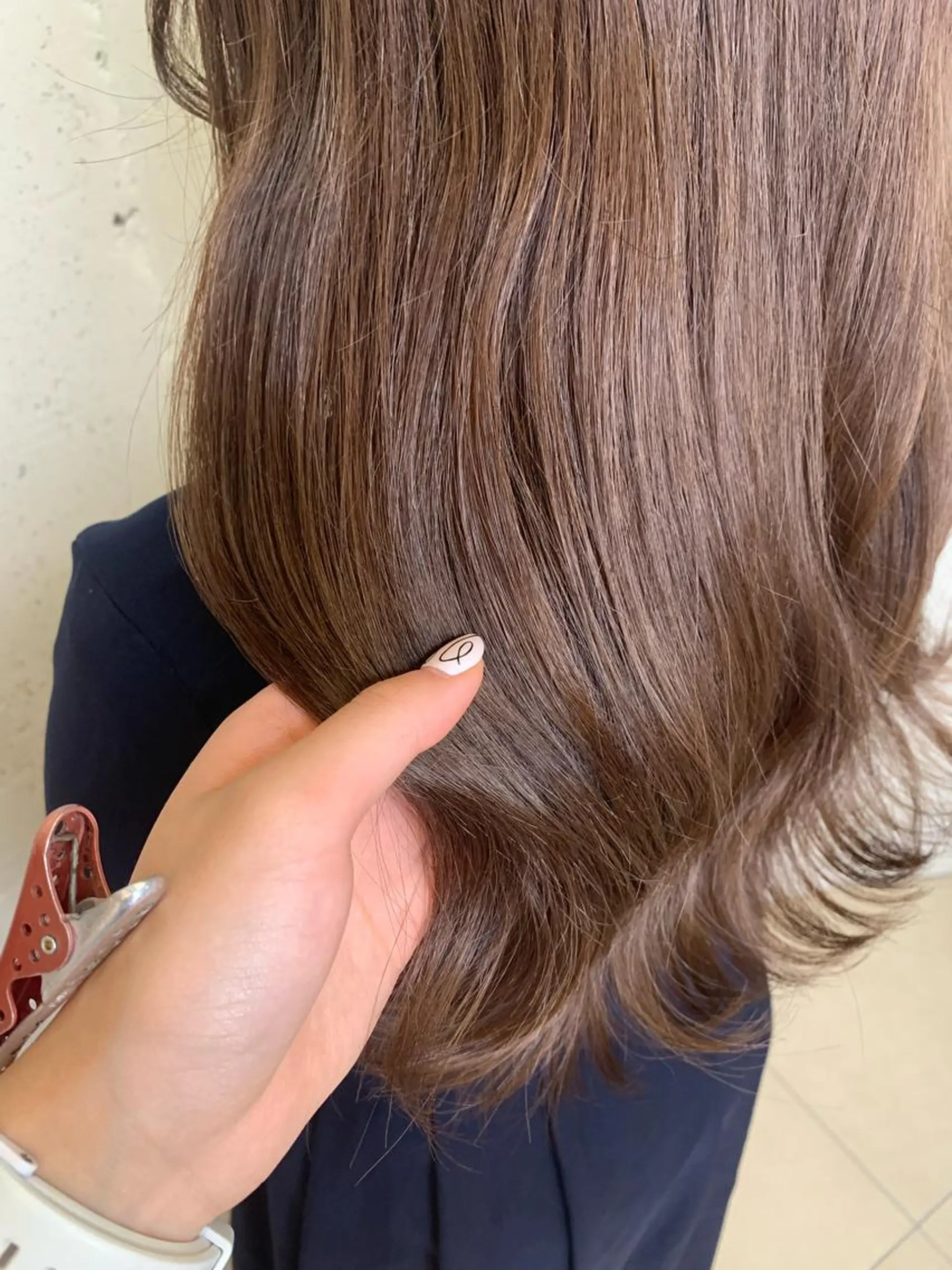 ロング カラー パーマ ヘアアレンジ メンズ ネイル マツエク・マツパ メンズブリーチ ベージュカラー ブリーチ 透明感カラー ラベンダーカラー ボブ/レイヤー/ nanamiのヘアスタイル