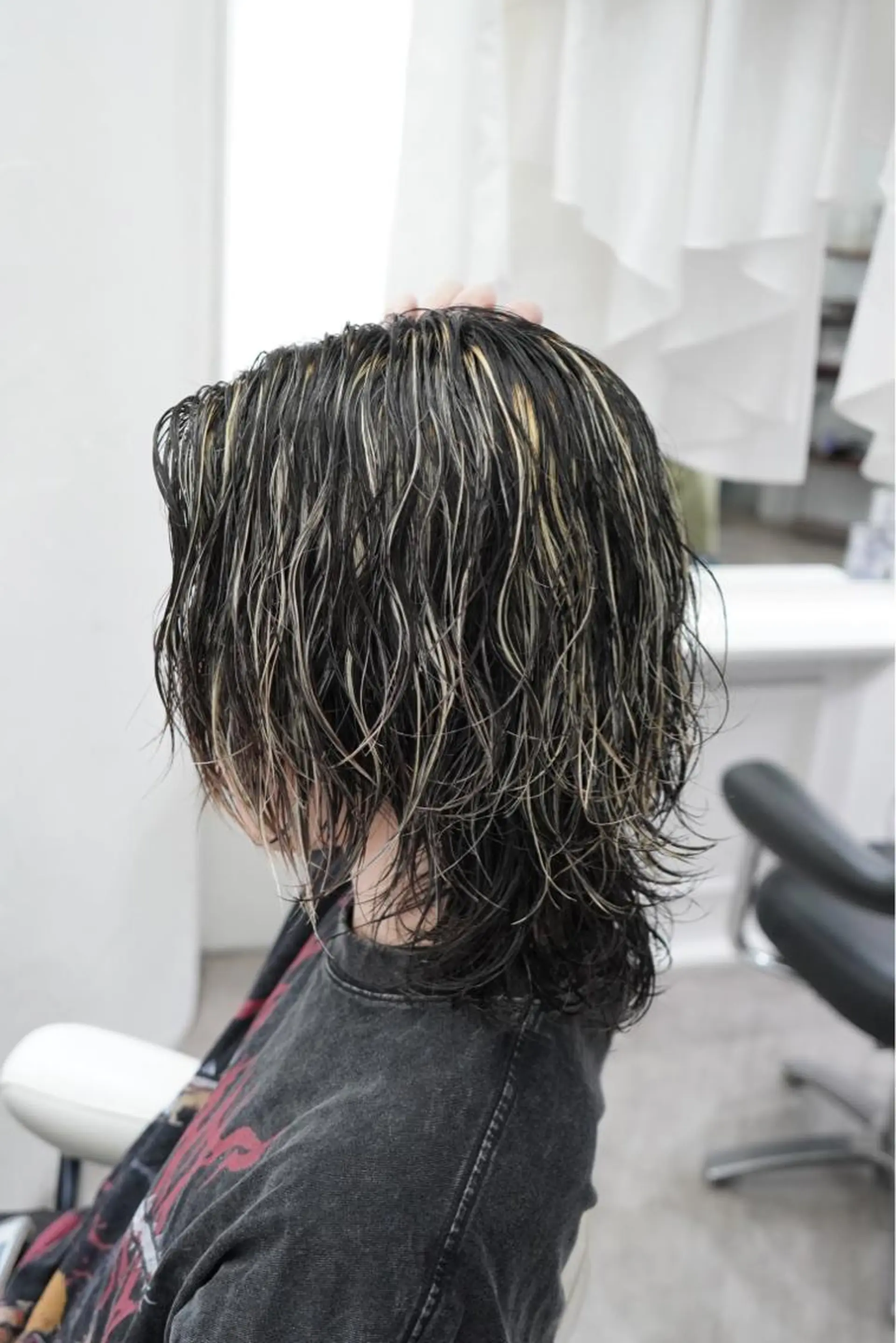 カラー パーマ メンズ ✨️ツイスパ波巻き特 化小杉澪生✨️のヘアスタイル