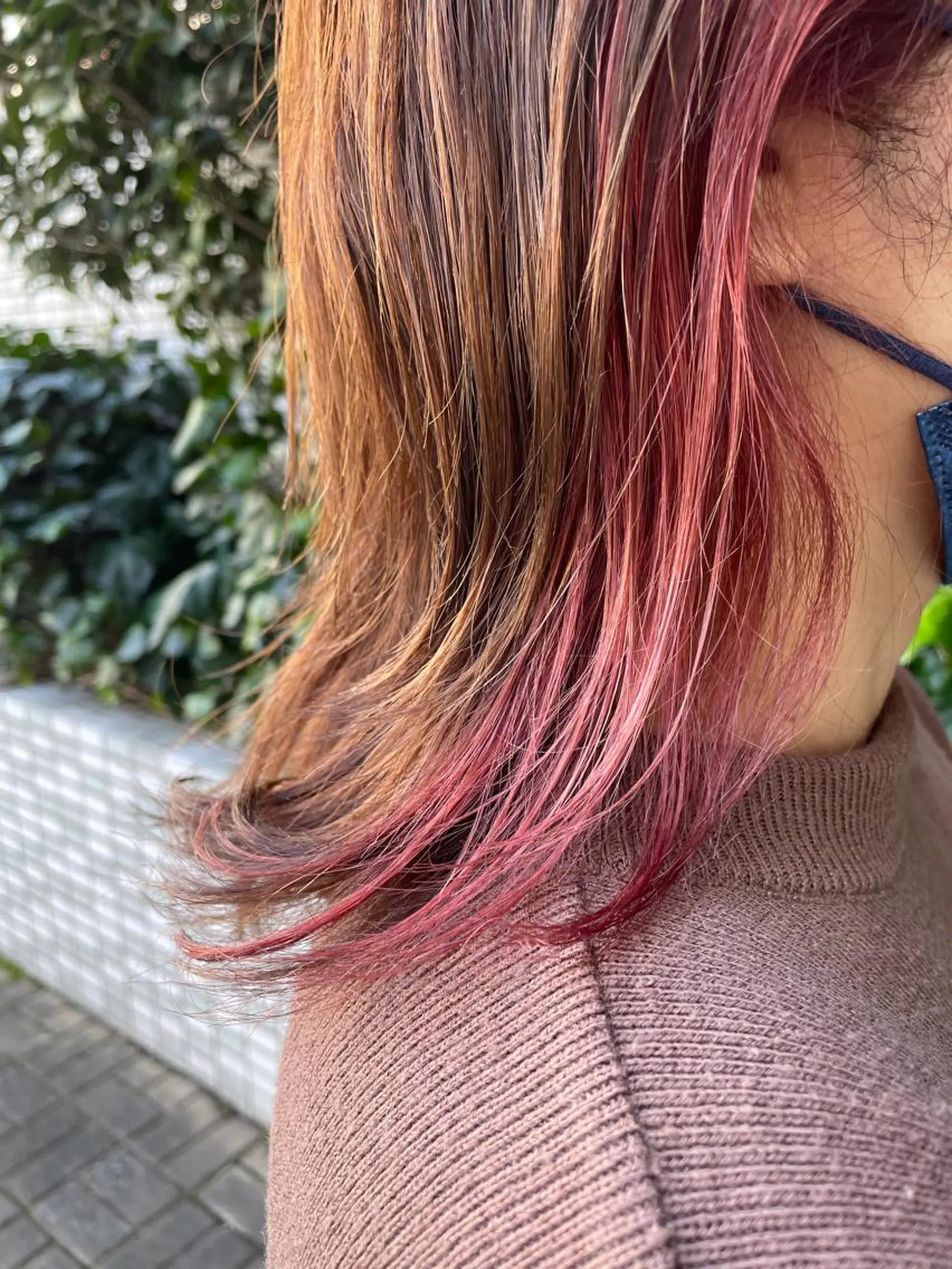 ミディアム カワシマ セイカのヘアスタイル