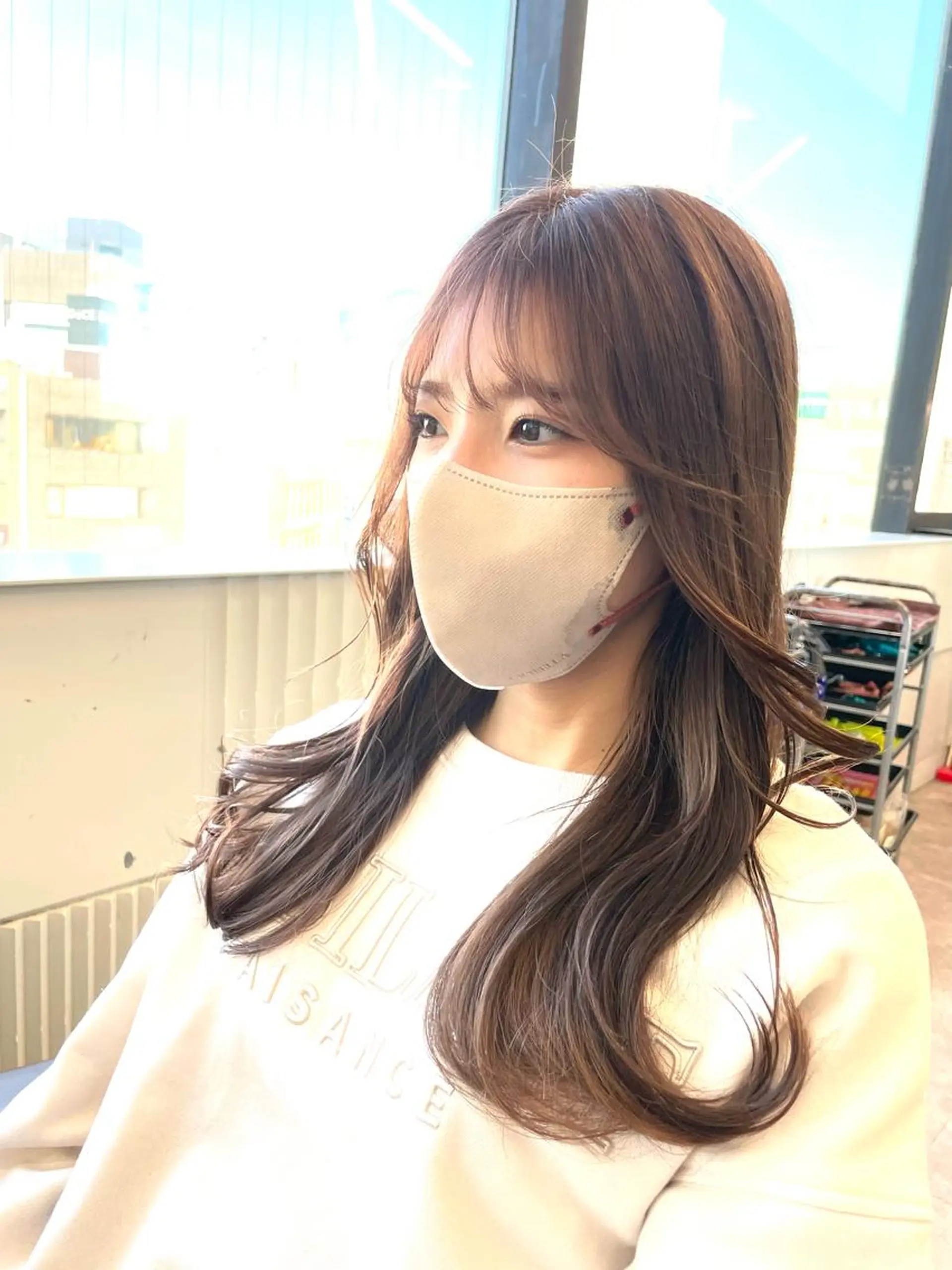 ロング カラー カット ヘアカラー トリートメント 色気レイヤー& ショートはお任せ🌟のヘアスタイル