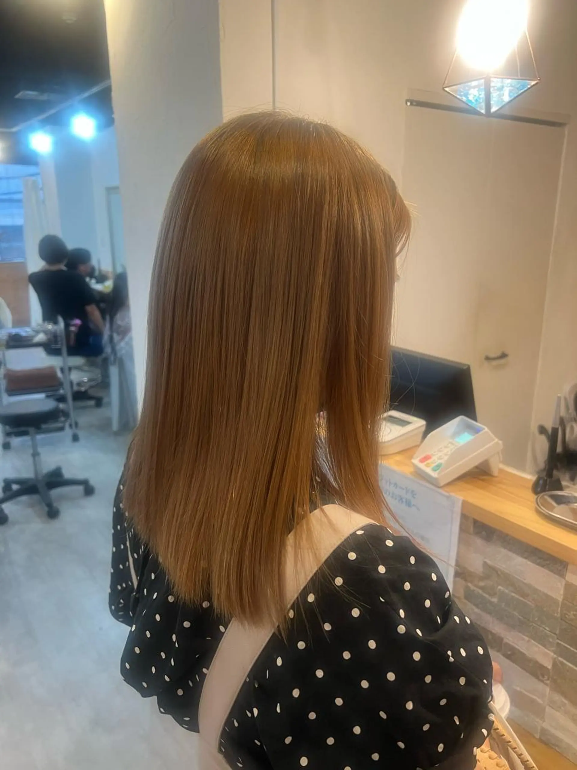 セミロング hair＆make LAMP所属・LAMP mashiroのヘアスタイル