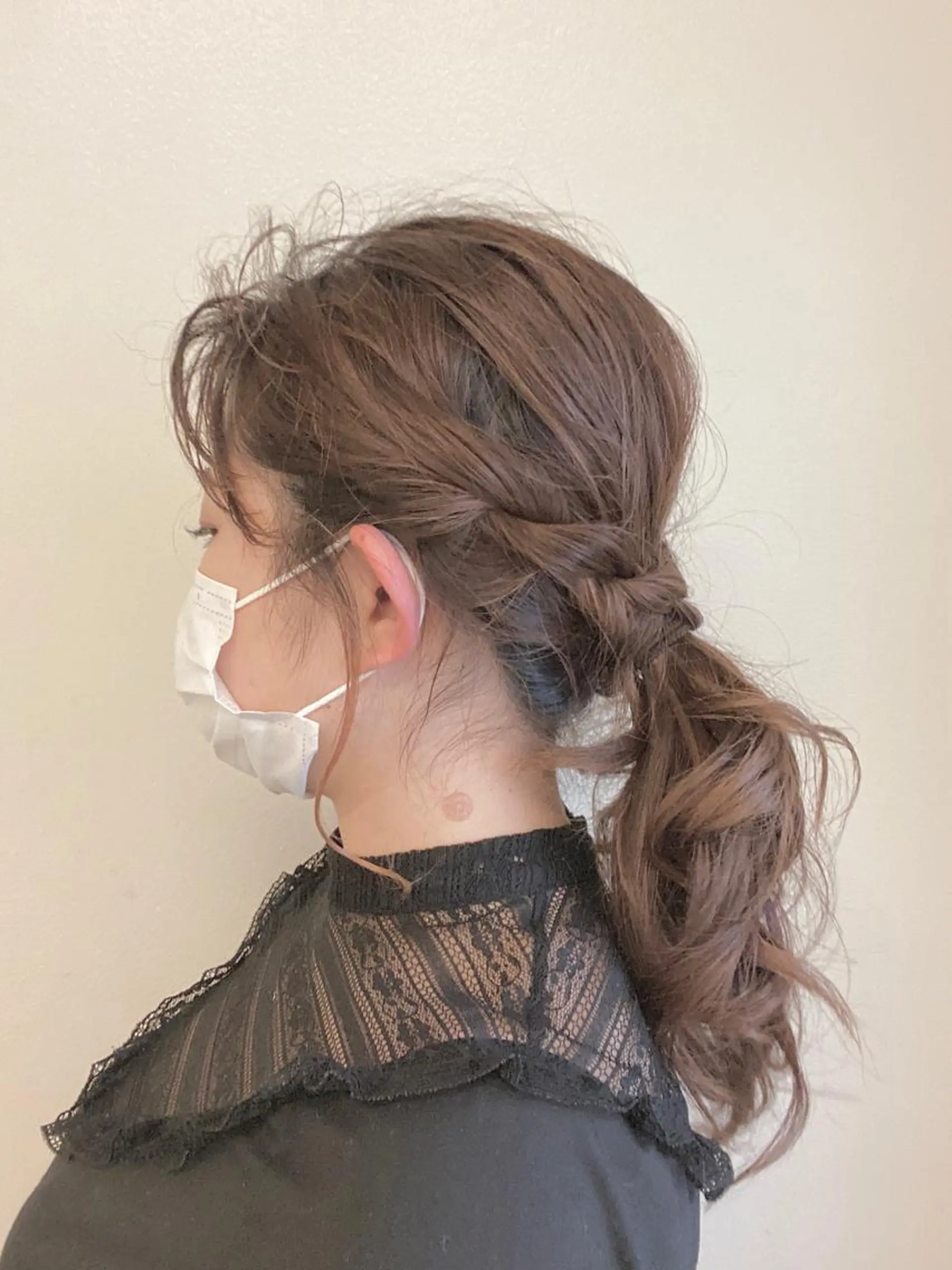 ミディアム ヘアアレンジ 簡単アレンジ ❤️パーマ美容師✂︎ 井口美緒のヘアスタイル