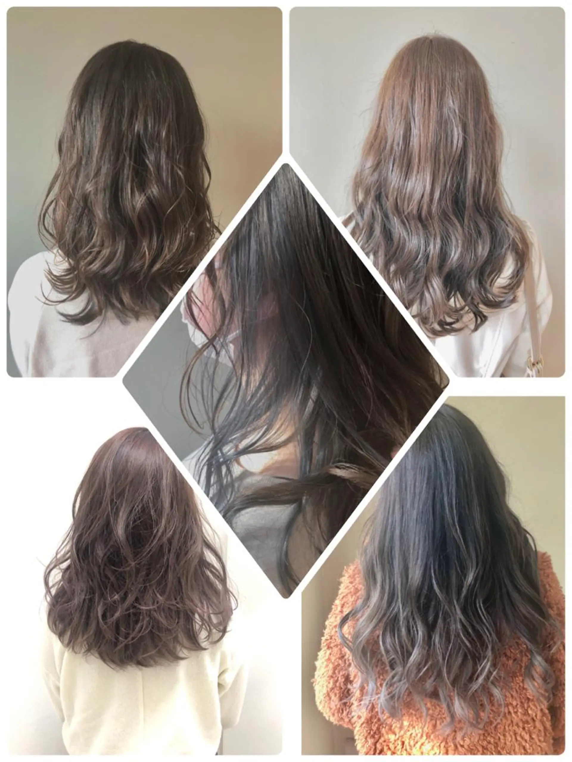 カラー OJIMA YUKAのヘアスタイル