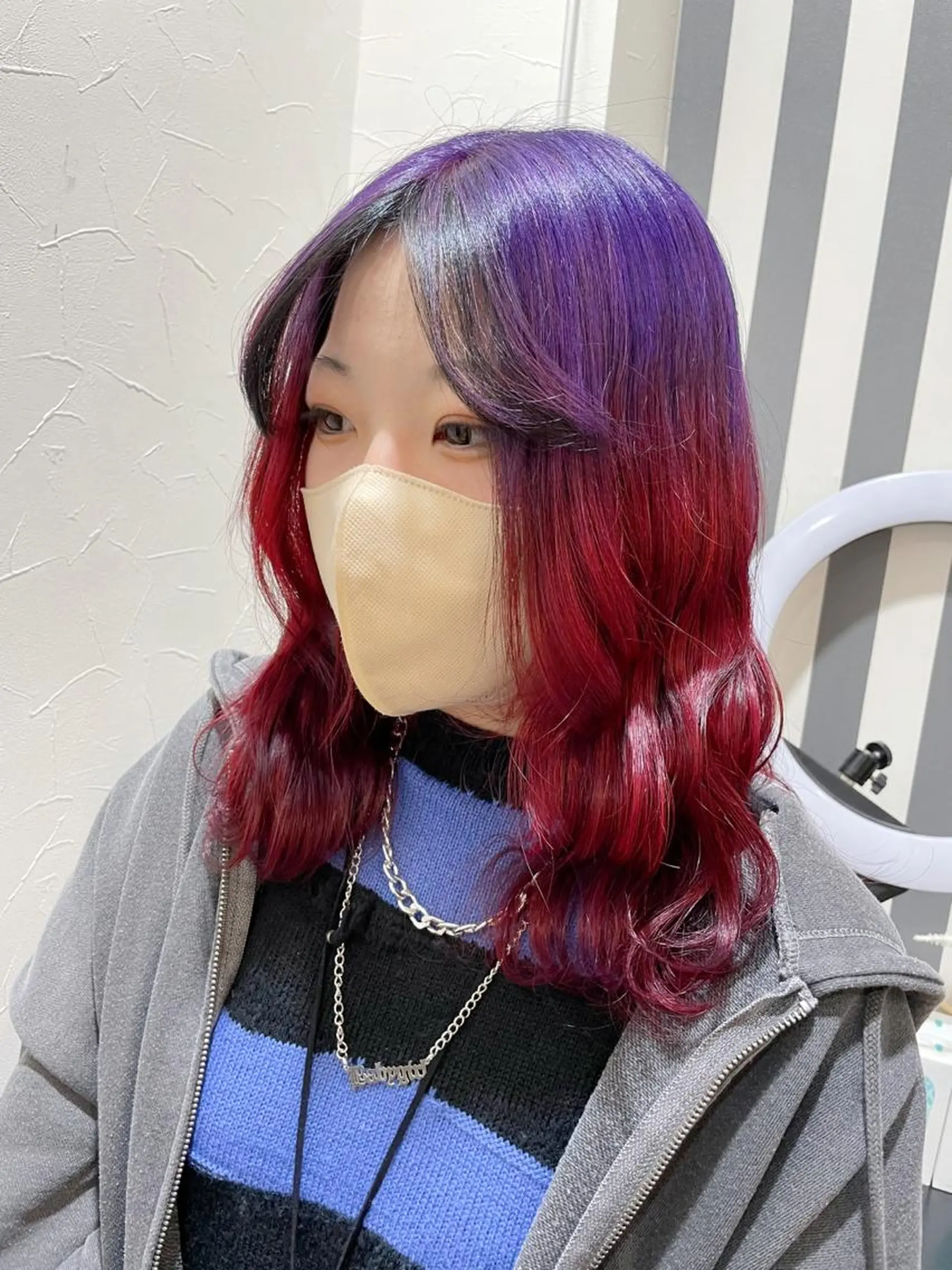 ロング カラー カット ヘアカラー トリートメント ARISA🦋推し・ アニメカラー/派手髪のヘアスタイル