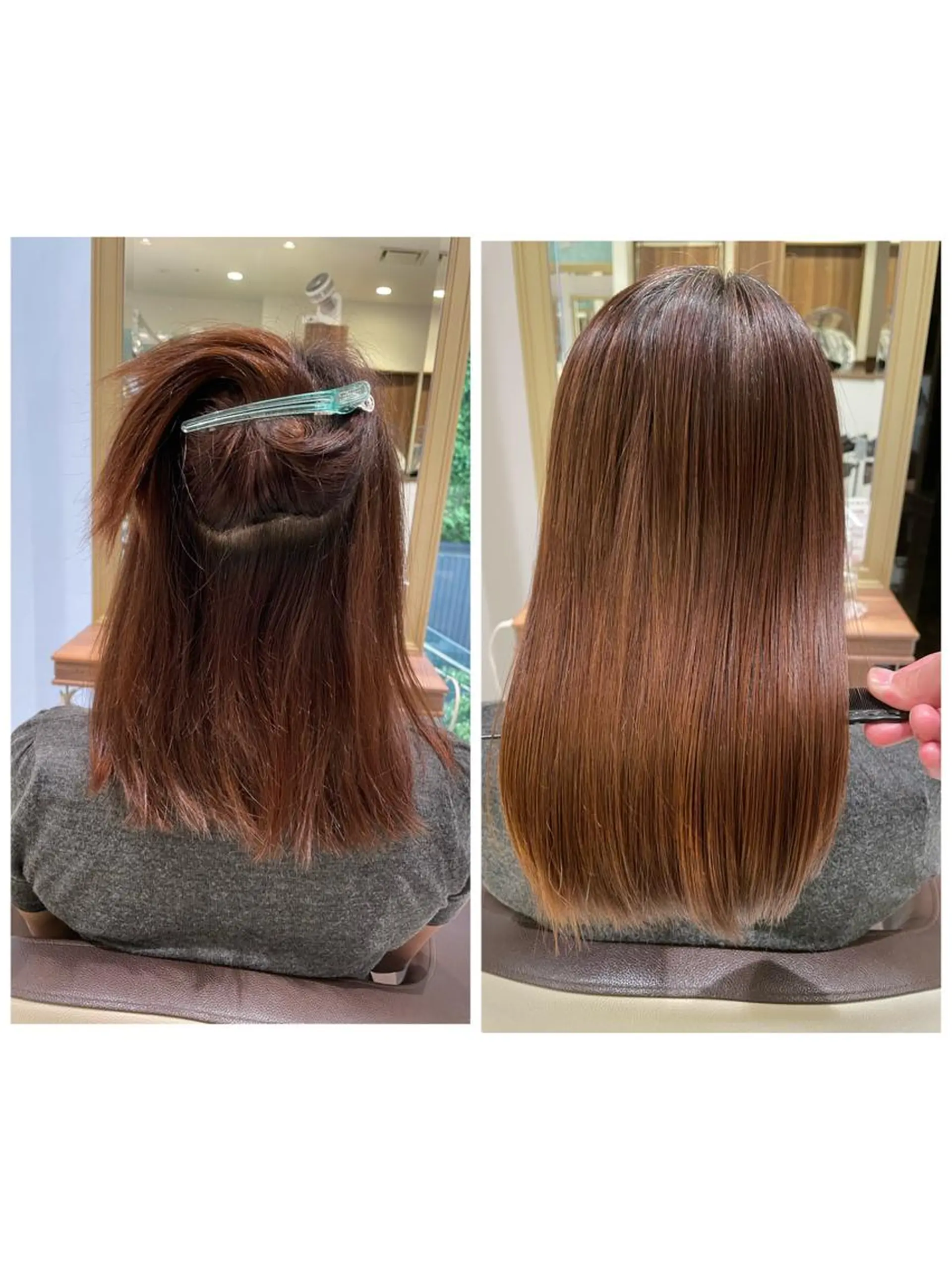 ロング カット 縮毛矯正 トリートメント Ash川越店/ 米川 武志のヘアスタイル