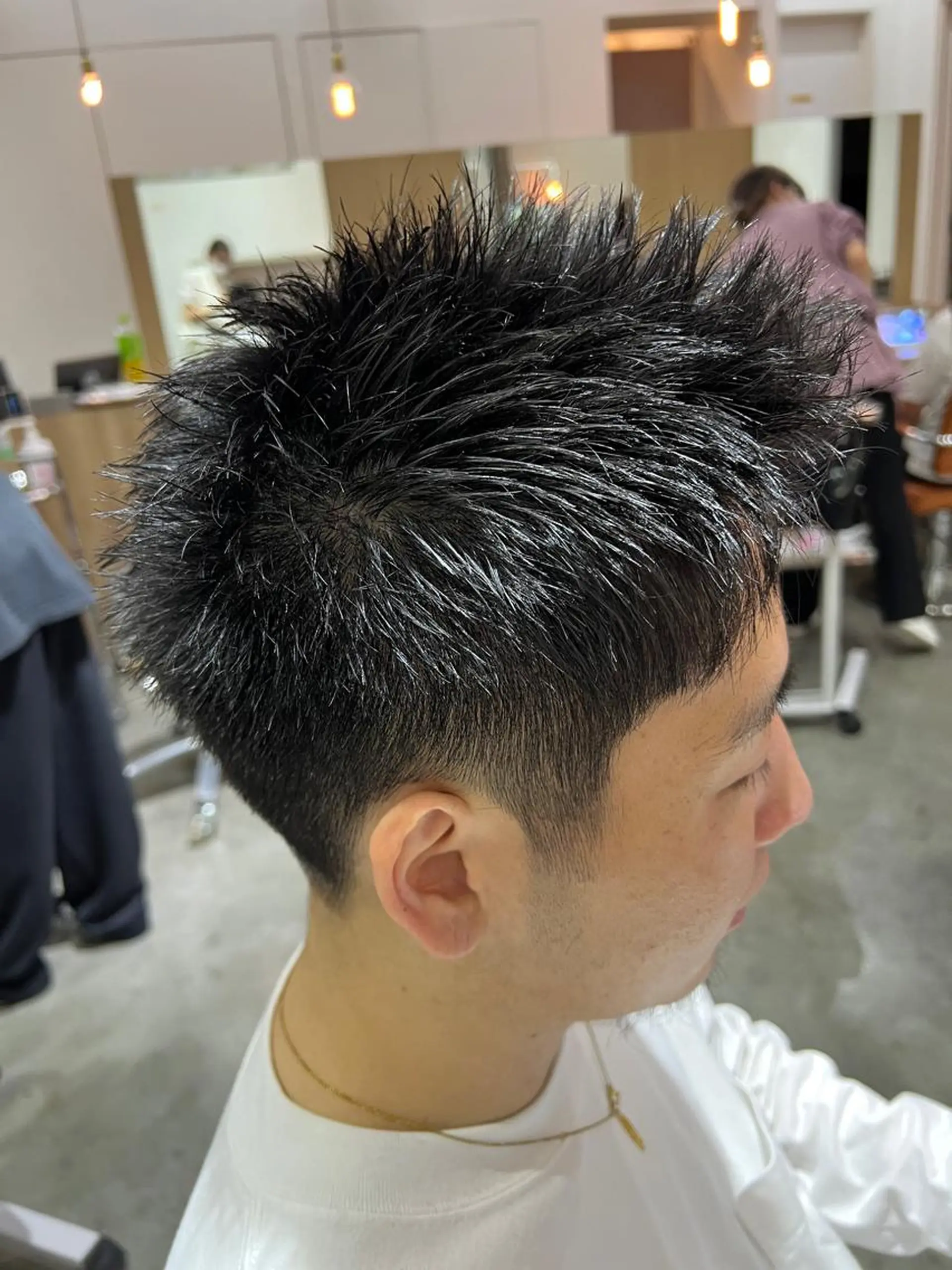 メンズ 🌷ショートレイヤー ヘッドスパ🌷鈴木のヘアスタイル