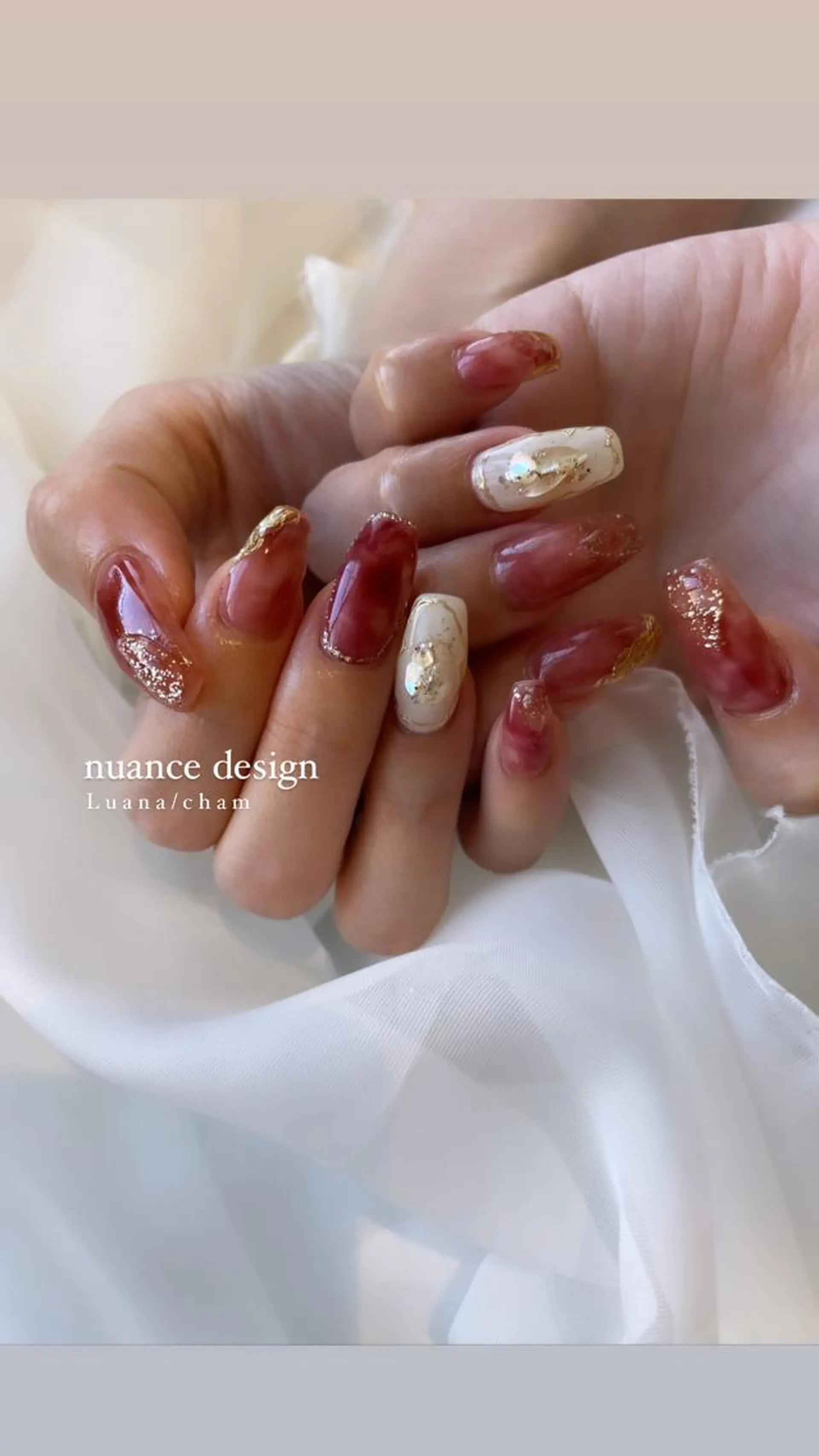 ロング ネイル nail salon neigeのネイルデザイン
