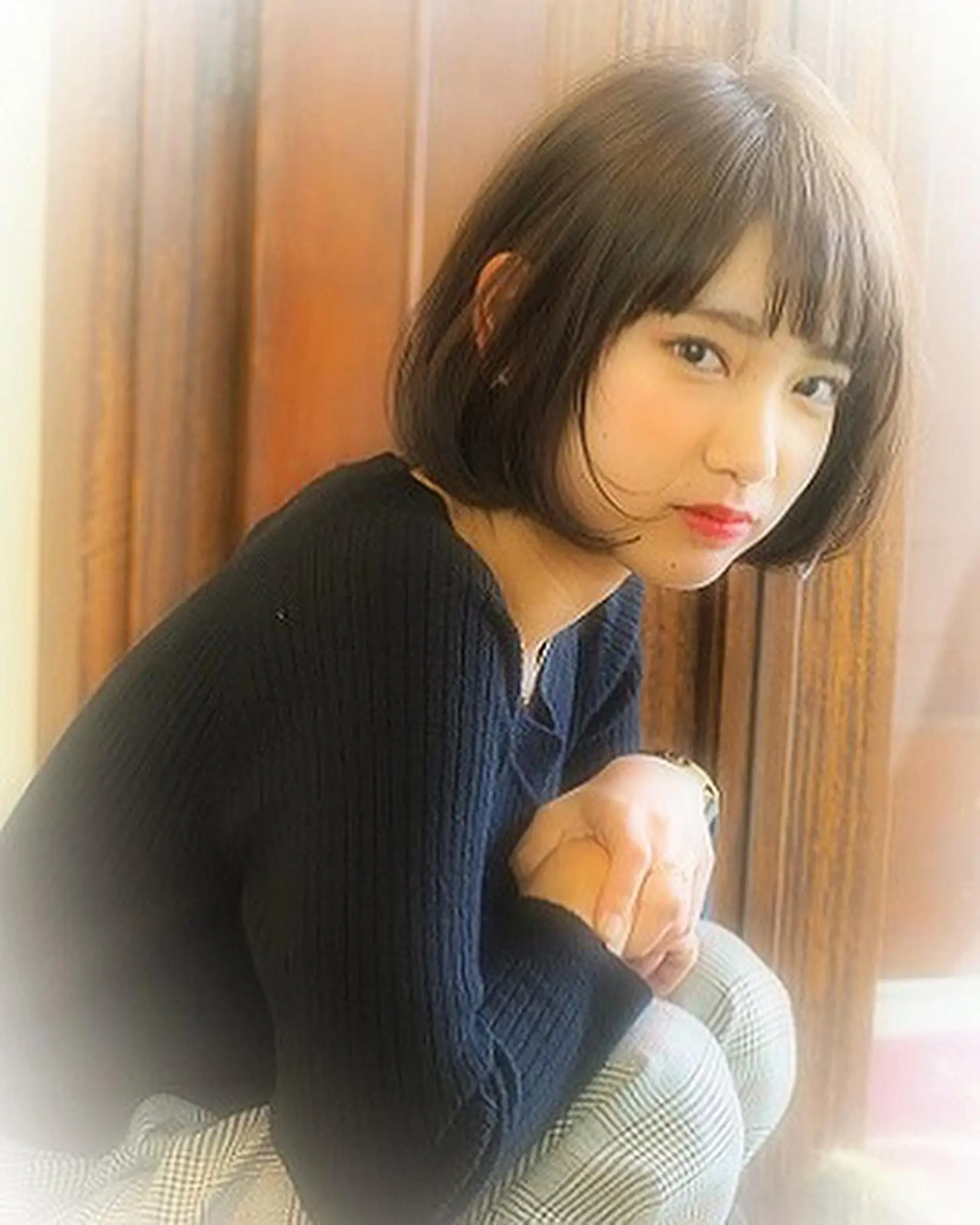 ショート カラー ボブ カット ヘアカラー grand juteのヘアスタイル