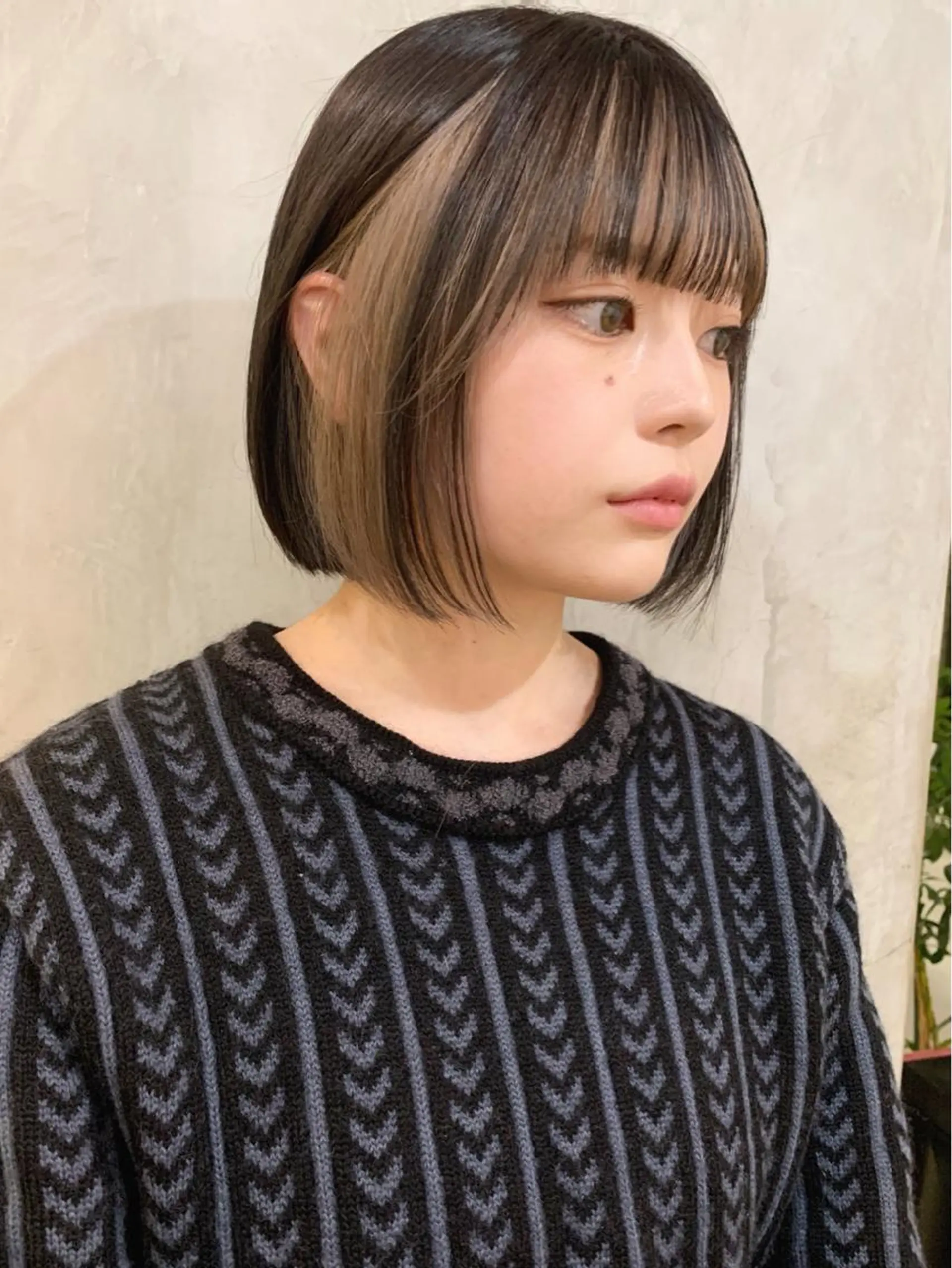 ショート カラー なかの たくみのヘアスタイル