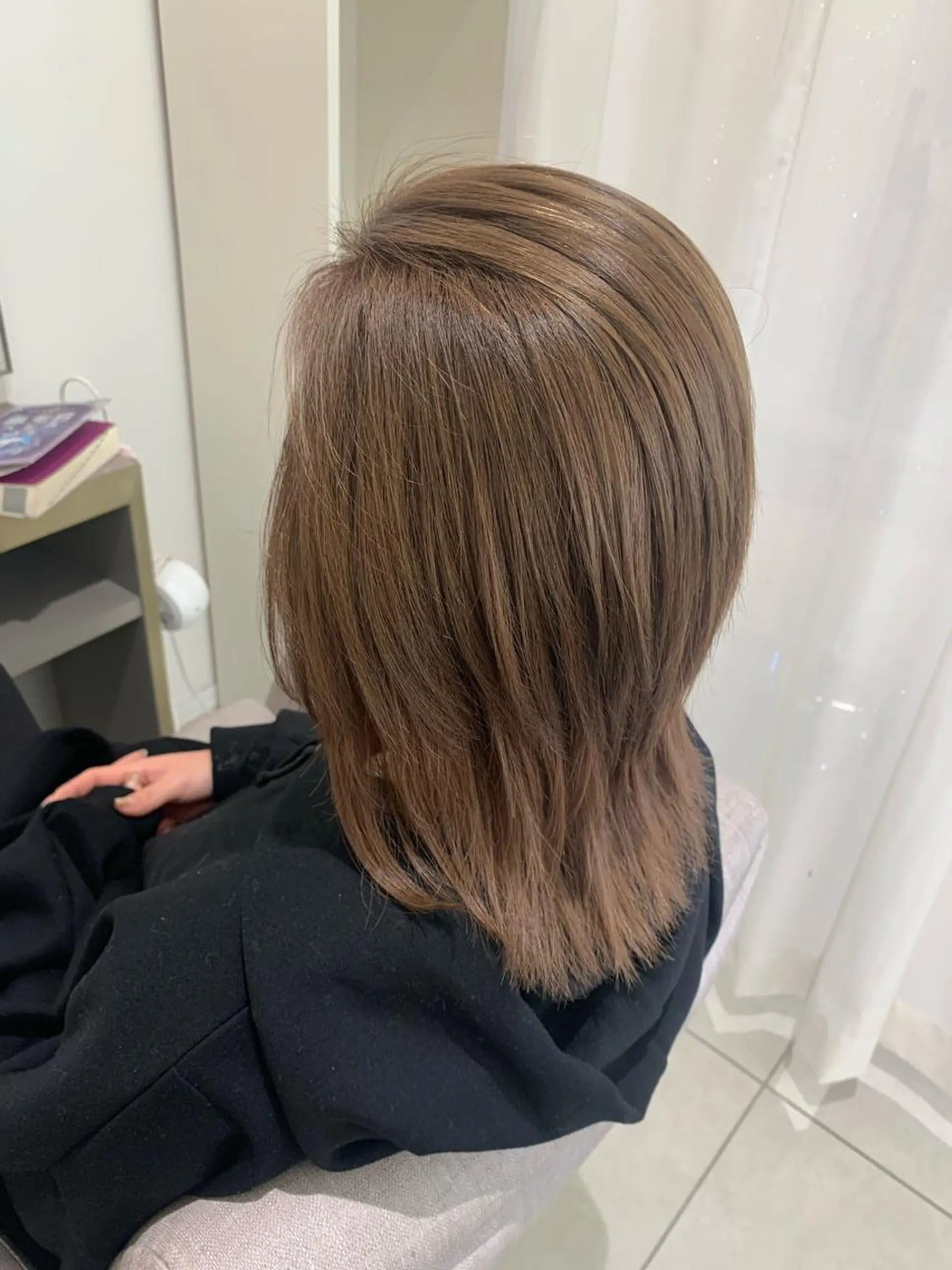 ミディアム カラー stylist N0Nのヘアスタイル