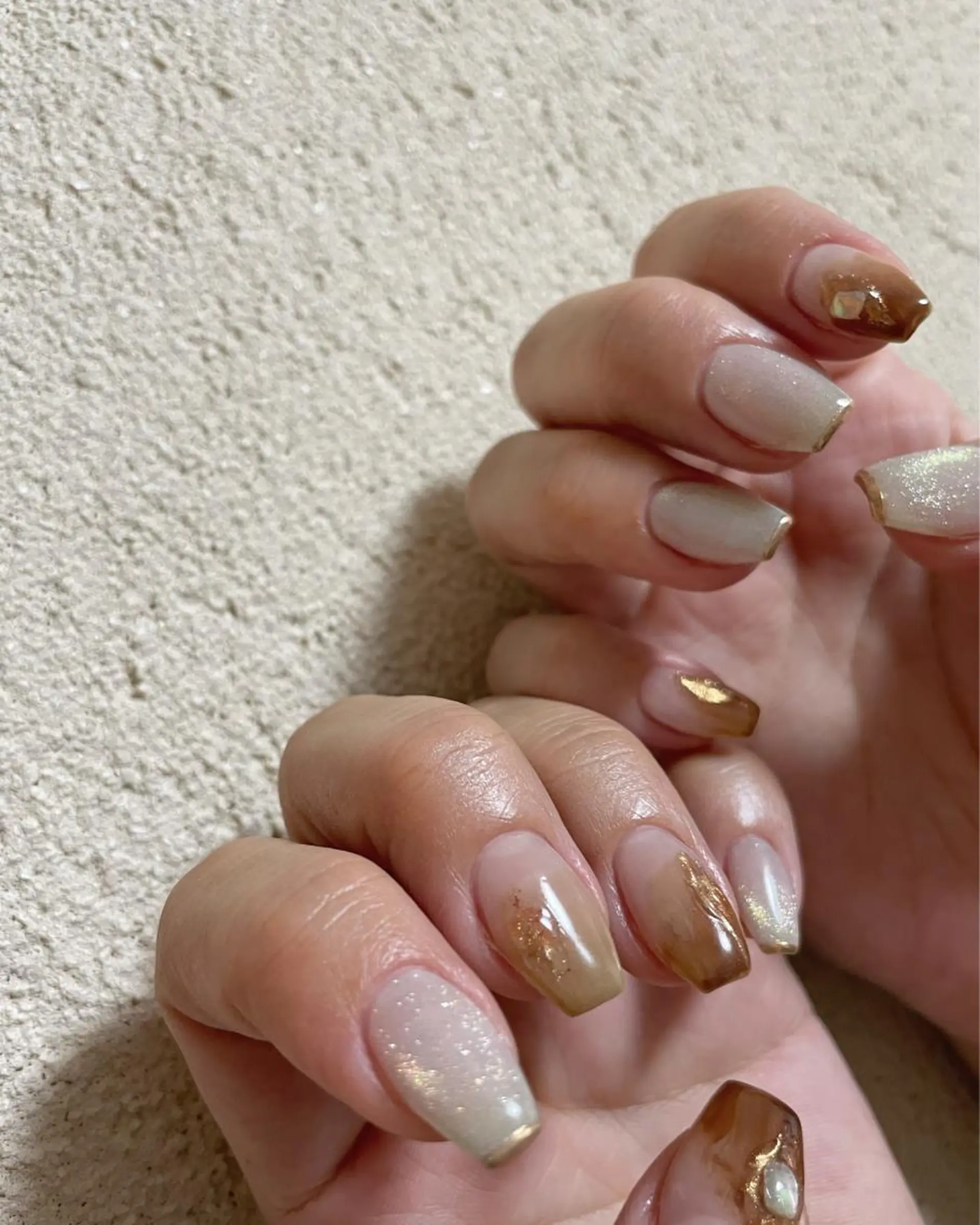 ネイル ハンドネイル 𝑡𝑖𝑎𝑚𓂃 きむらゆきののネイルデザイン