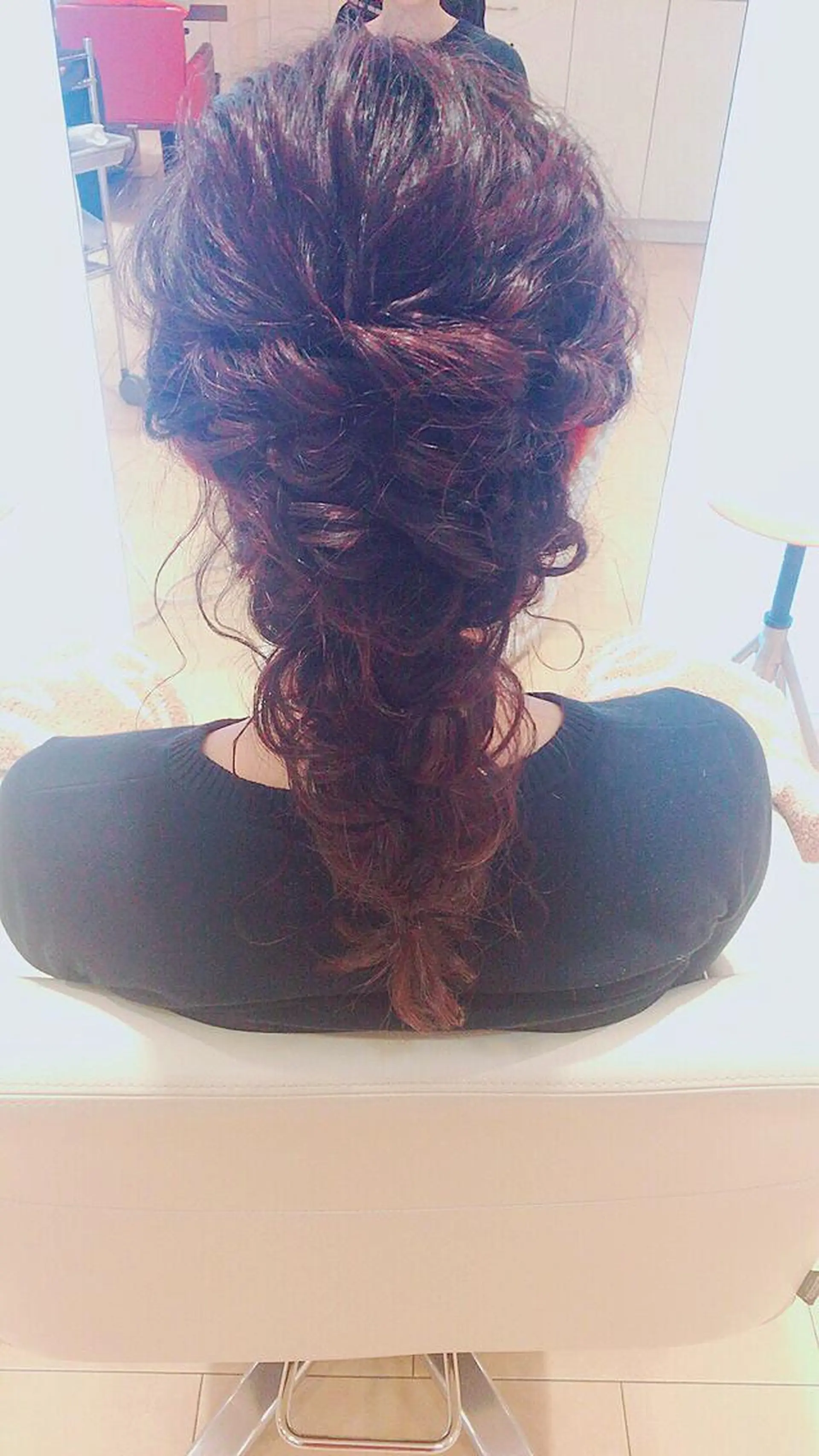 ヘアアレンジ ヘアセット 菊池 栄里奈のヘアスタイル