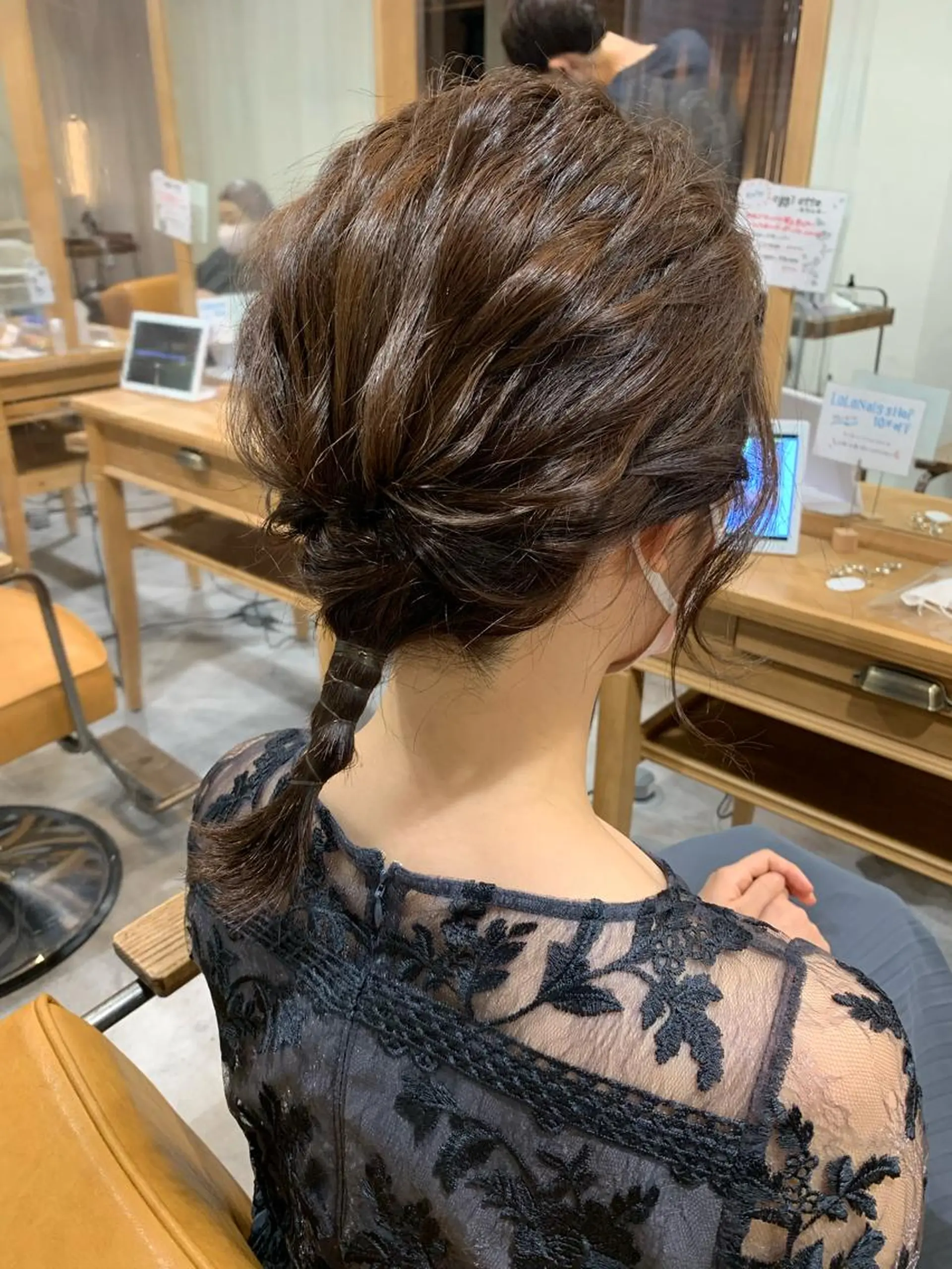 ヘアアレンジ ヘアセット ブリーチ/アレンジ 天満/chihiroのヘアスタイル