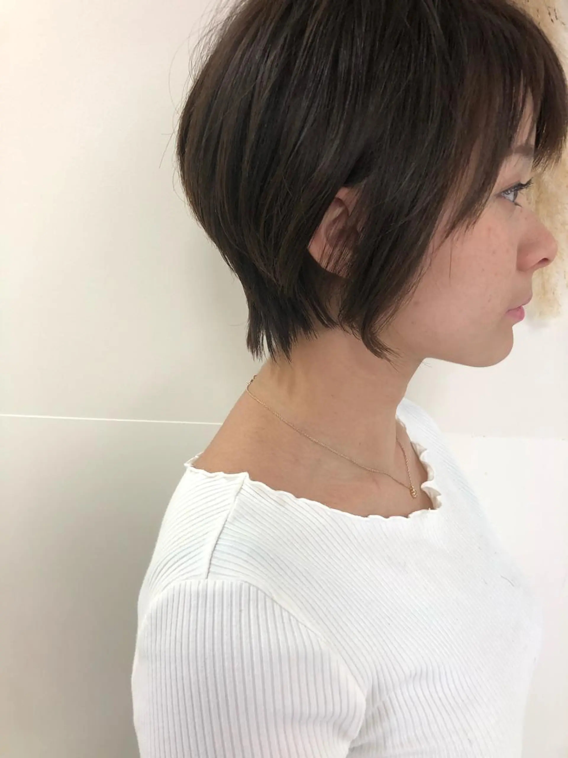 ショート タナカ タクヤのヘアスタイル
