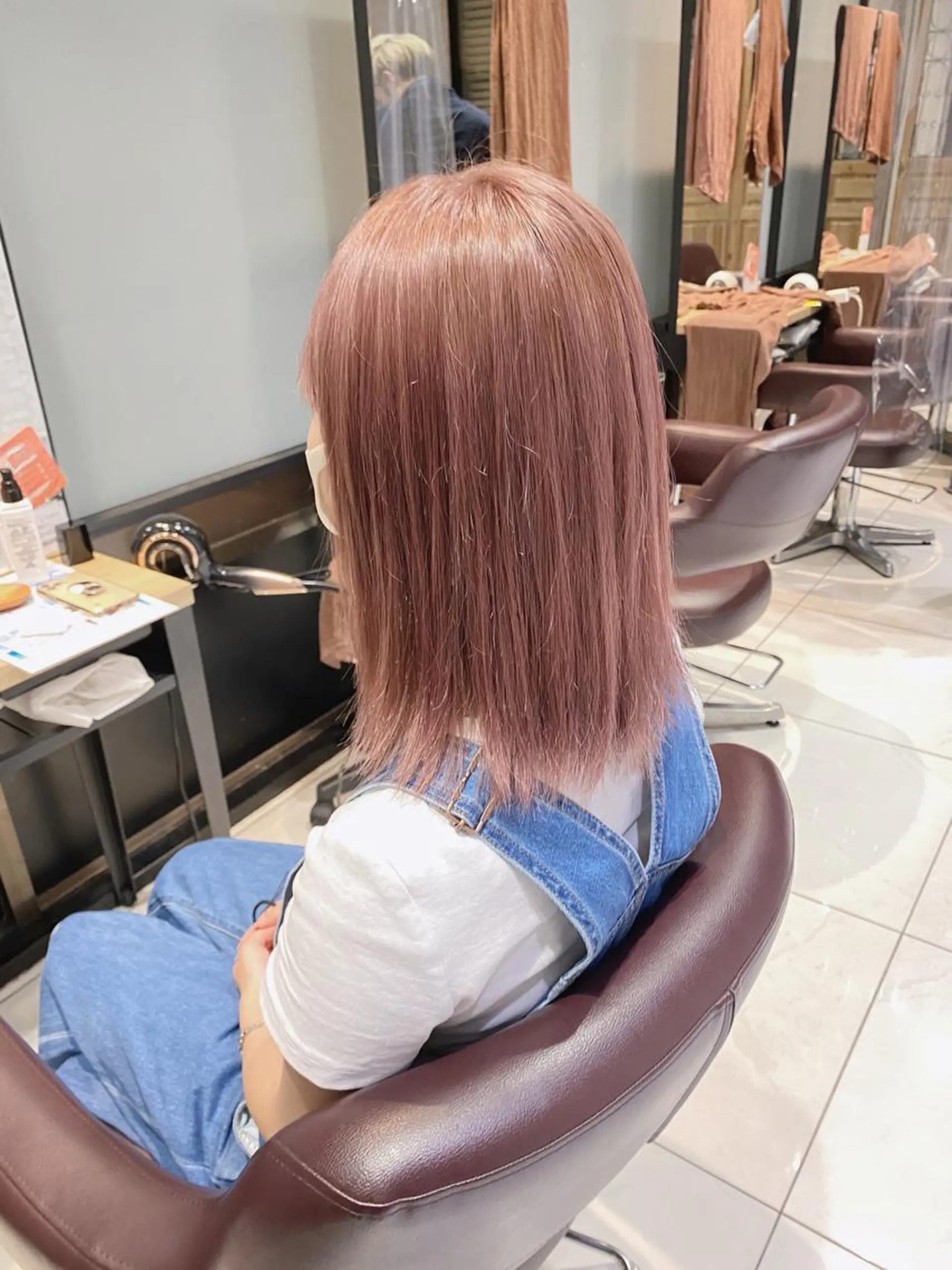 ミディアム カラー ✨髪質改善専門店✨ QOLU✨のヘアスタイル