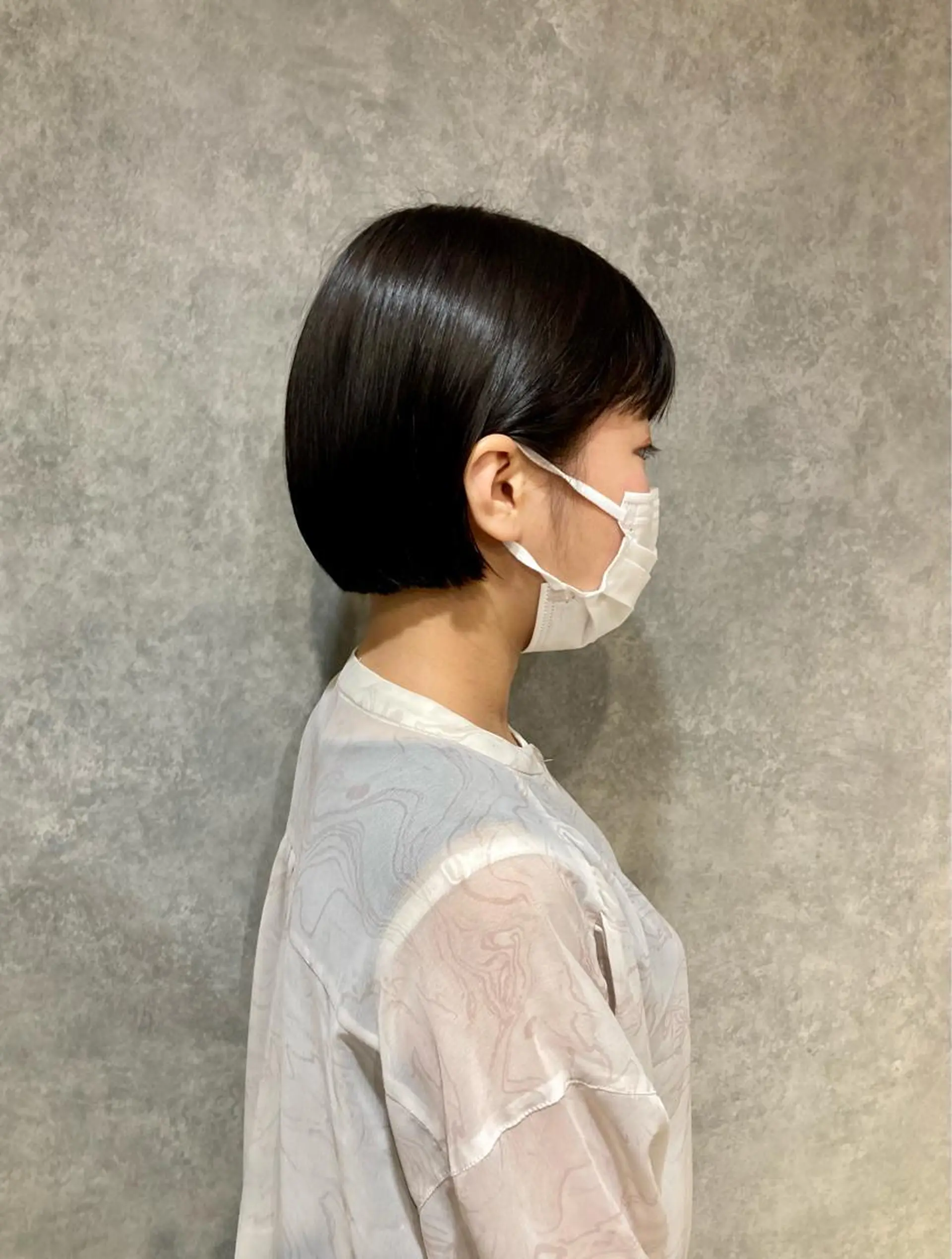 ショート ショートボブ ボブ ショートヘア まるやま ゆいかのヘアスタイル
